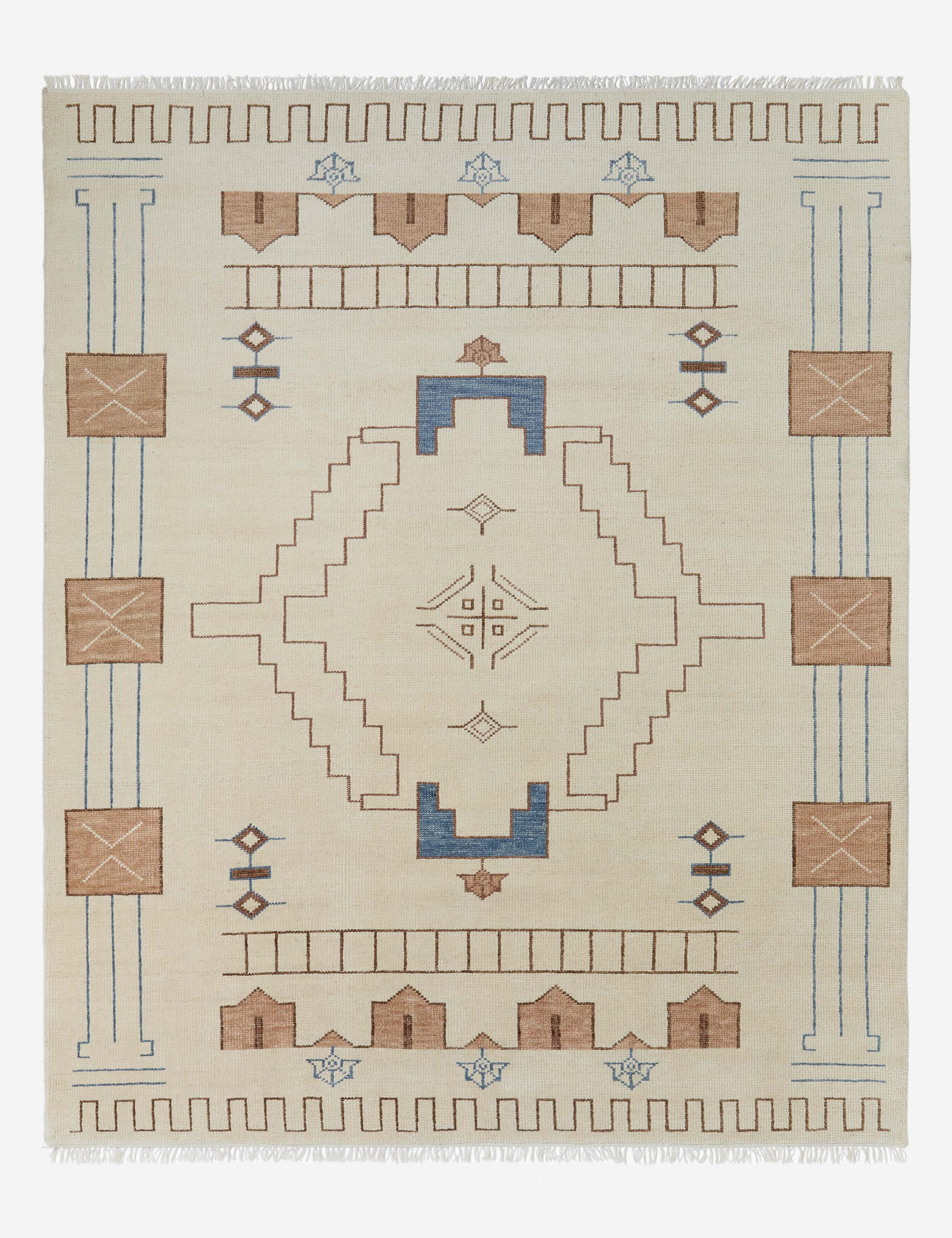 Cardona Hand-Knotted Wool Rug Swatch - Image 2