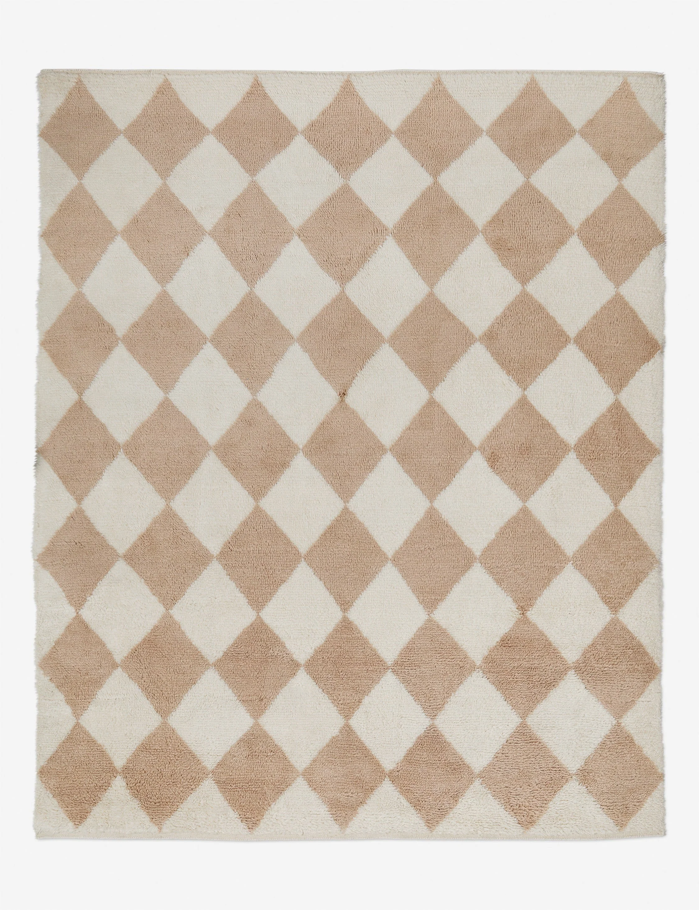 Cariad Hand-Knotted Wool Moroccan Shag Rug Swatch 18" x 18" - Image 3