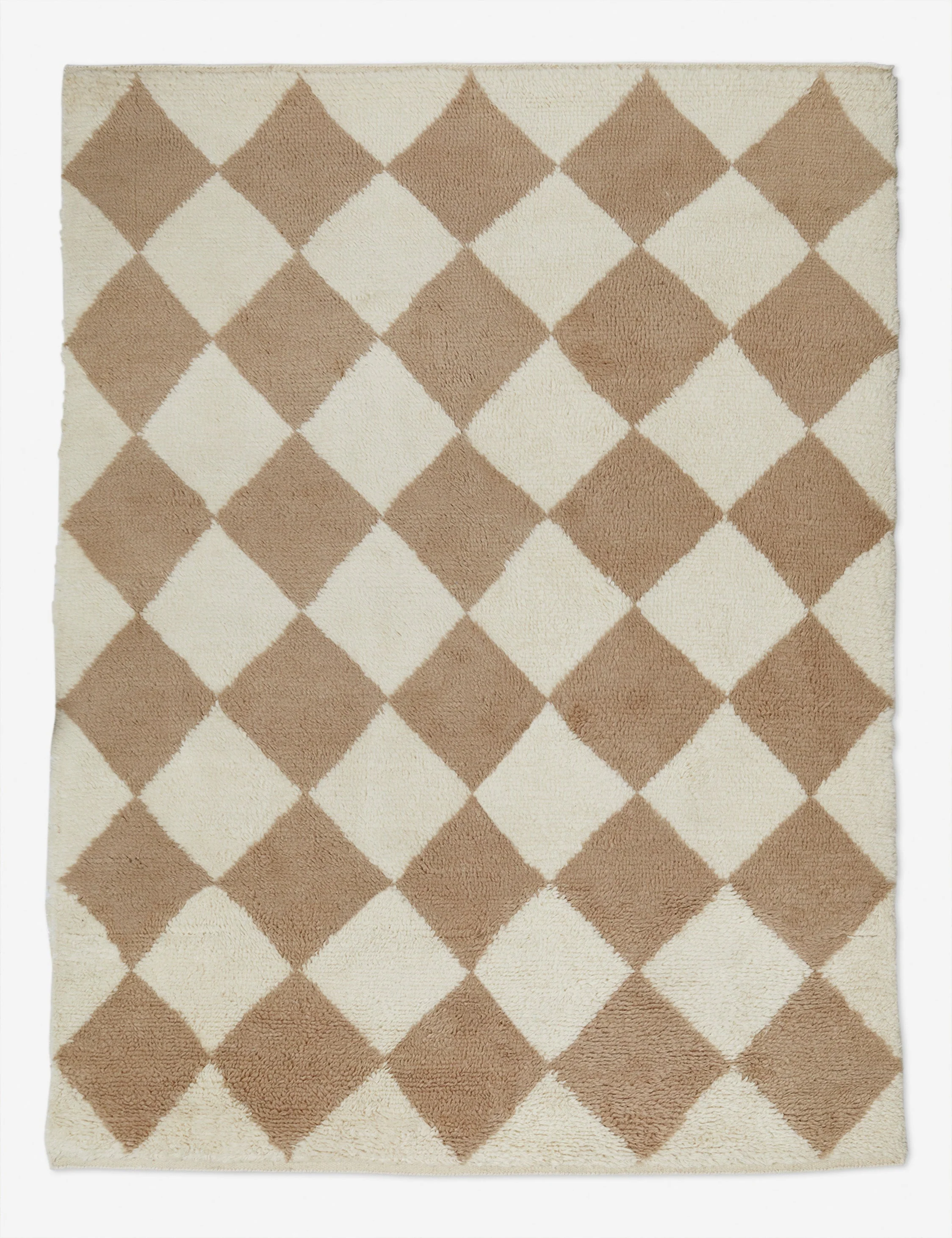 Cariad Hand-Knotted Wool Moroccan Shag Rug Swatch 18" x 18" - Image 7