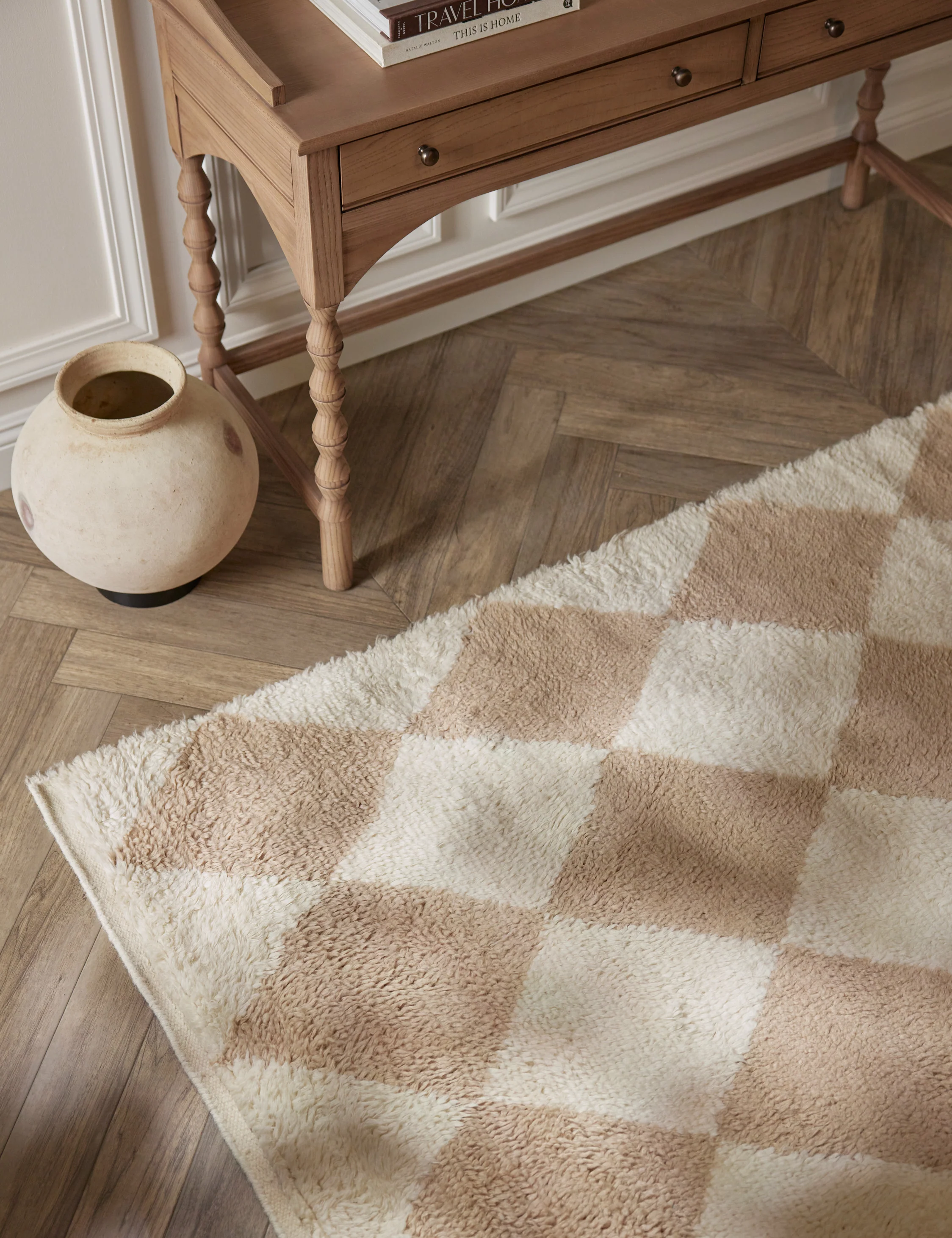 Cariad Hand-Knotted Wool Moroccan Shag Rug - Image 9