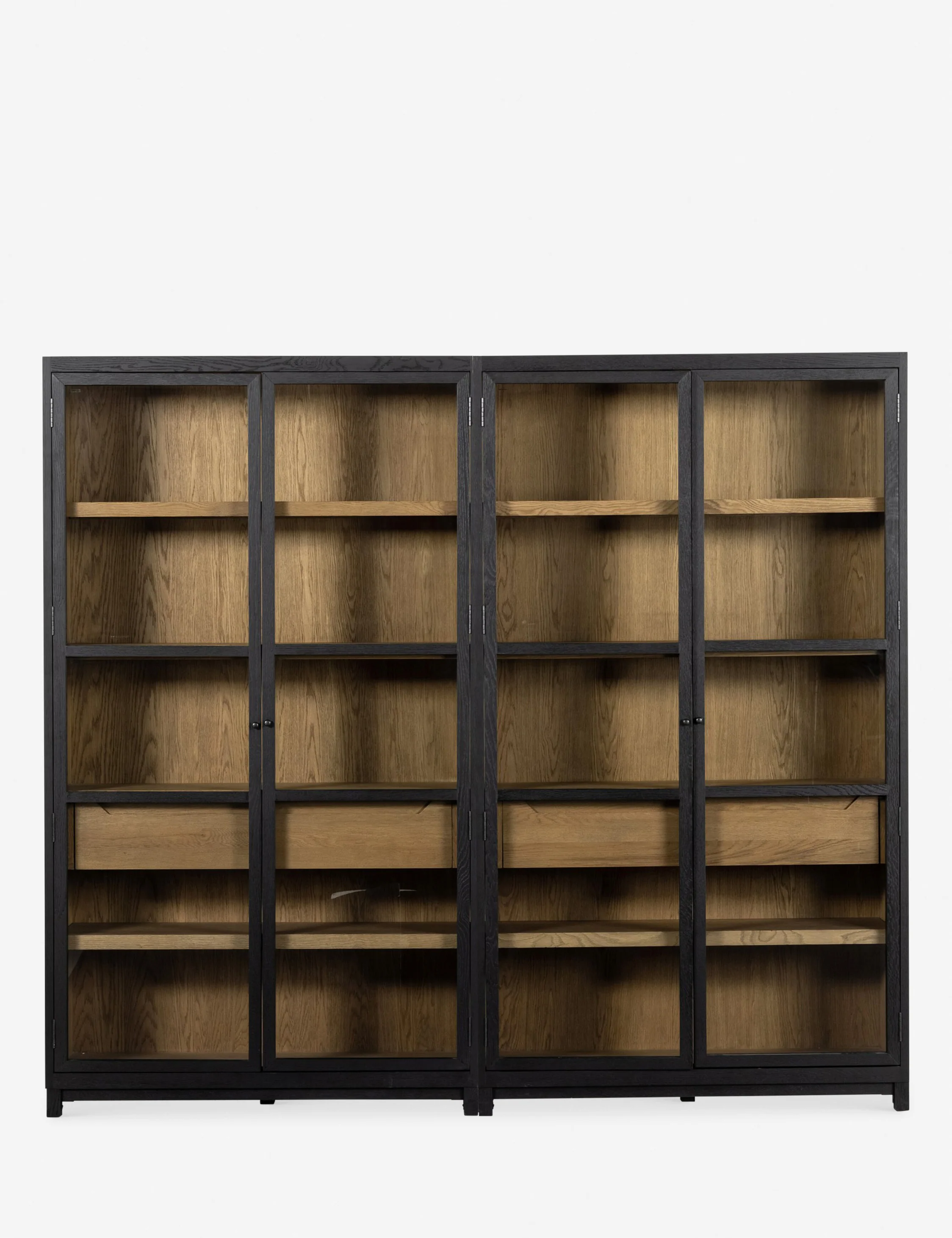Carly Double Full Curio Cabinet