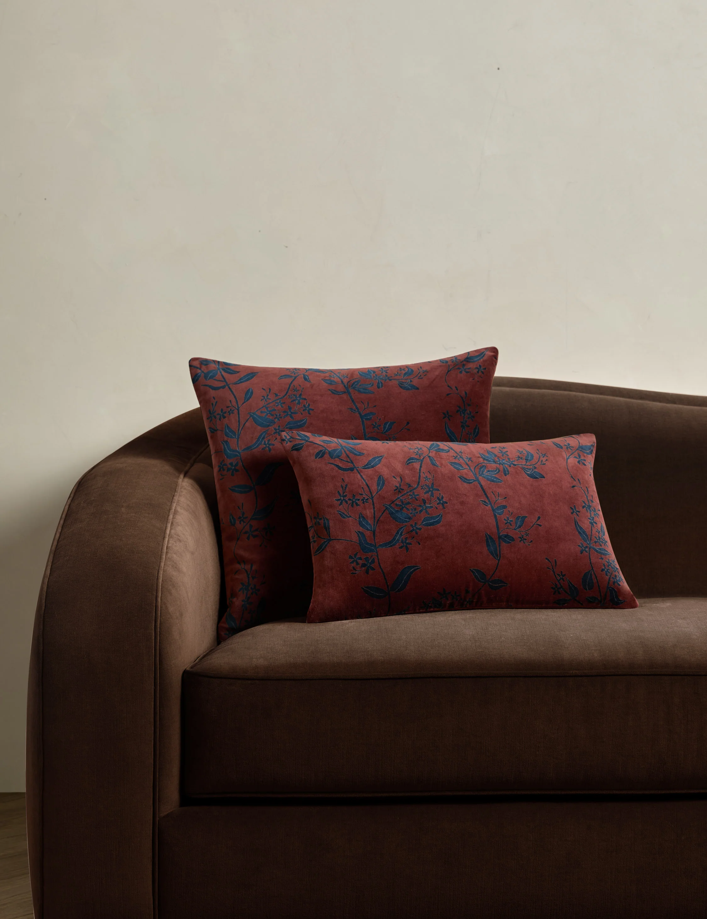 Carmine Velvet Pillow - Image 5