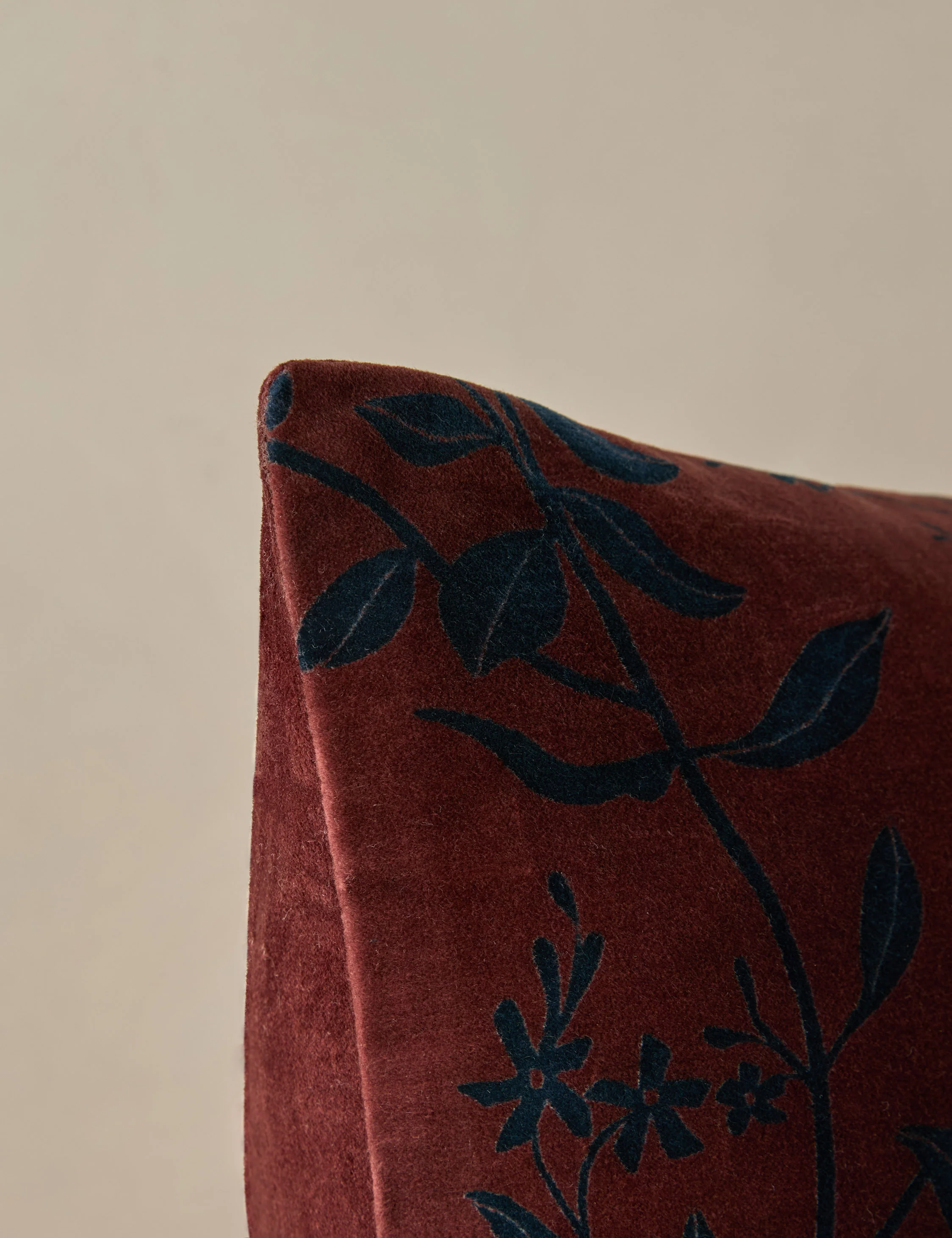 Carmine Velvet Pillow - Image 6
