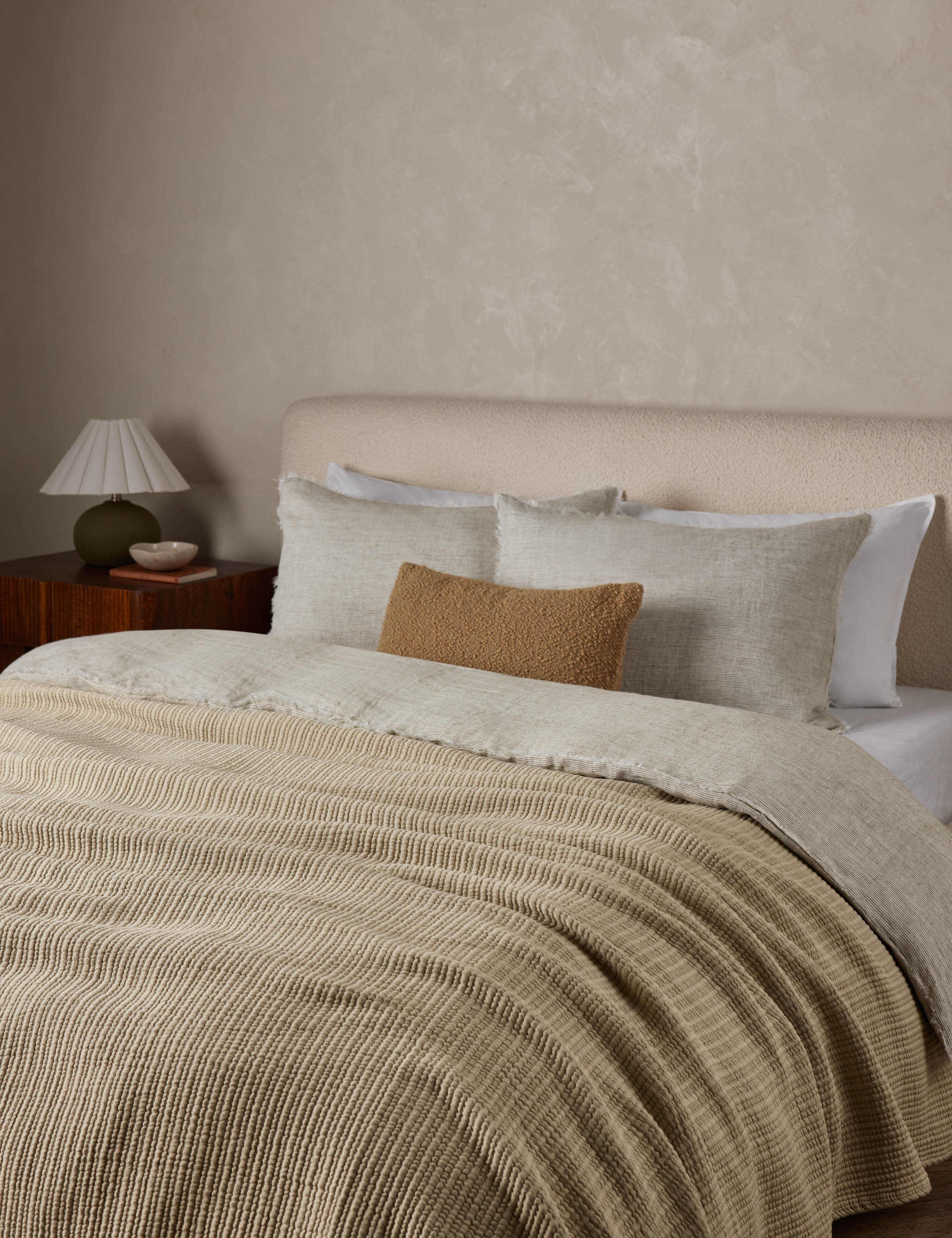 Chatham Cotton Matelasse Coverlet by Pom Pom at Home - Image 11