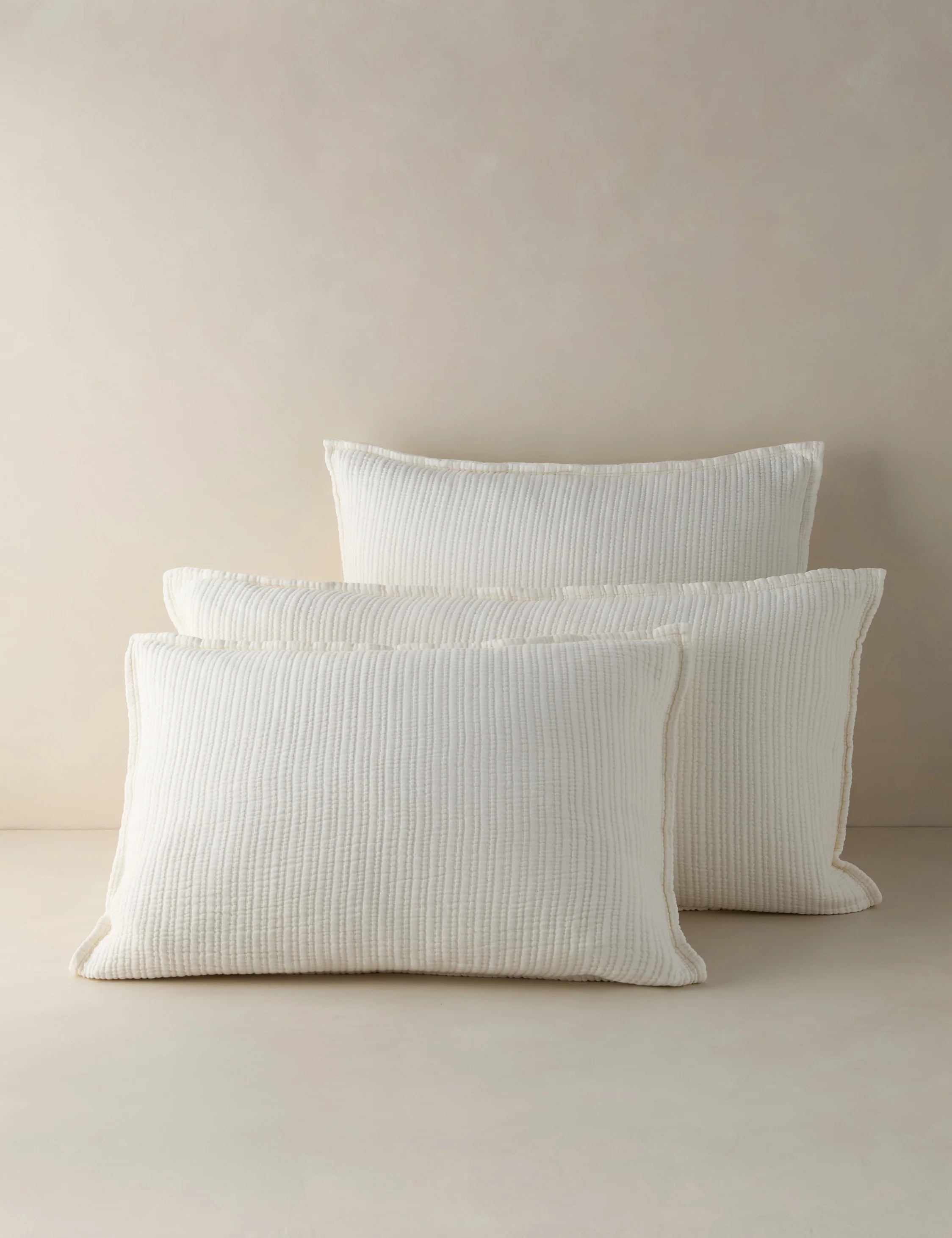 Chatham Cotton Matelasse Euro Sham by Pom Pom at Home - Image 2