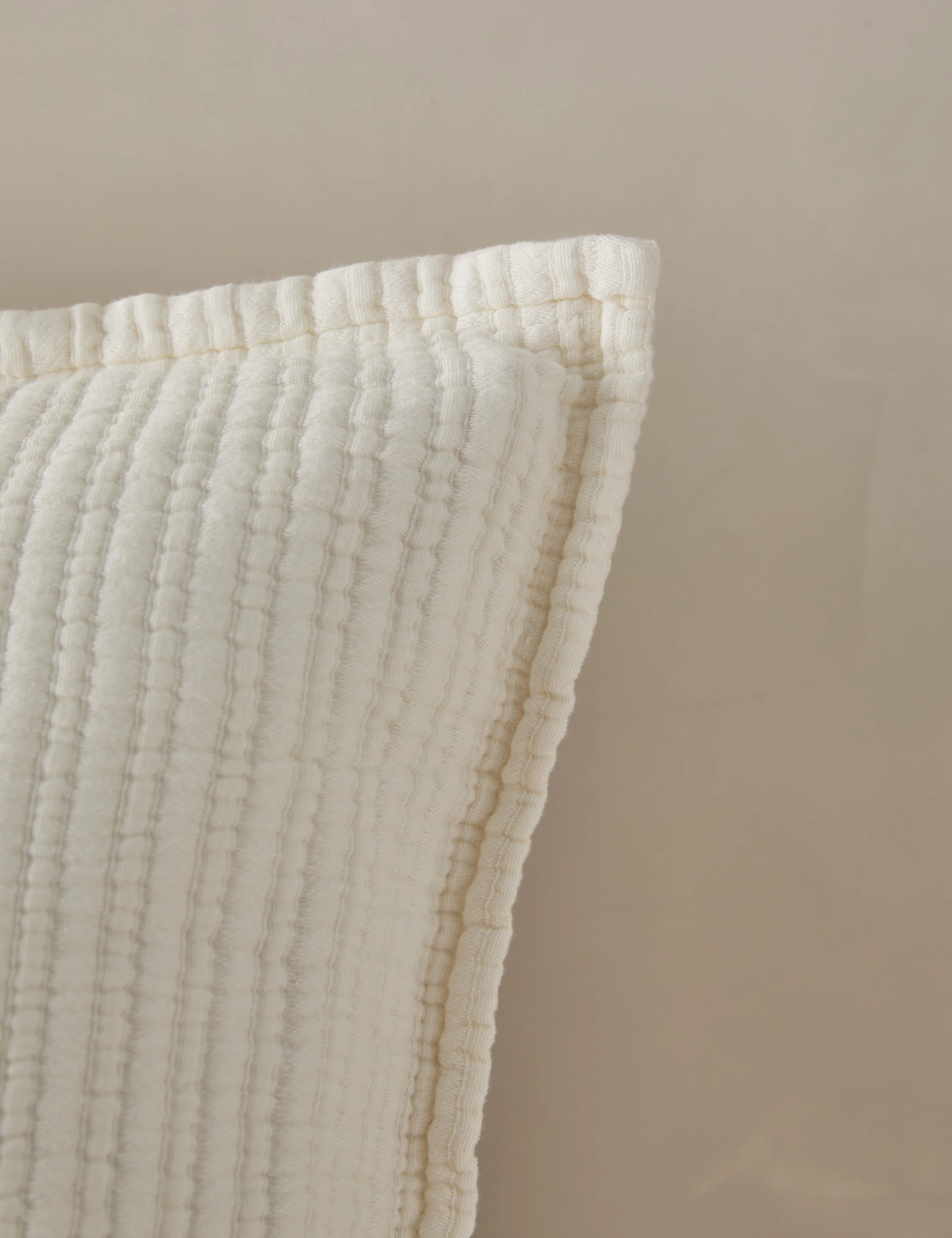 Chatham Cotton Matelasse Euro Sham by Pom Pom at Home - Image 3