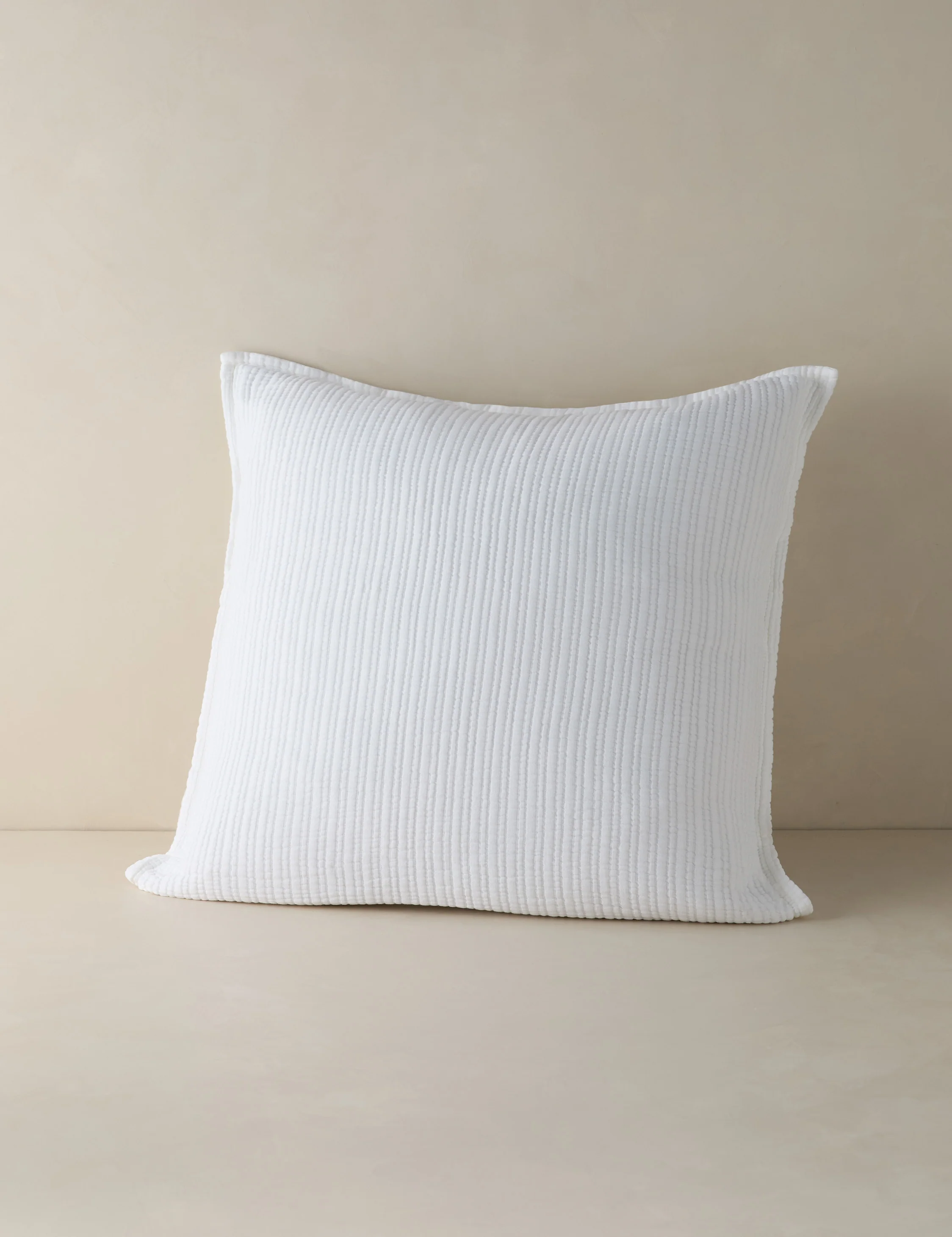 Chatham Cotton Matelasse Euro Sham by Pom Pom at Home - Image 4