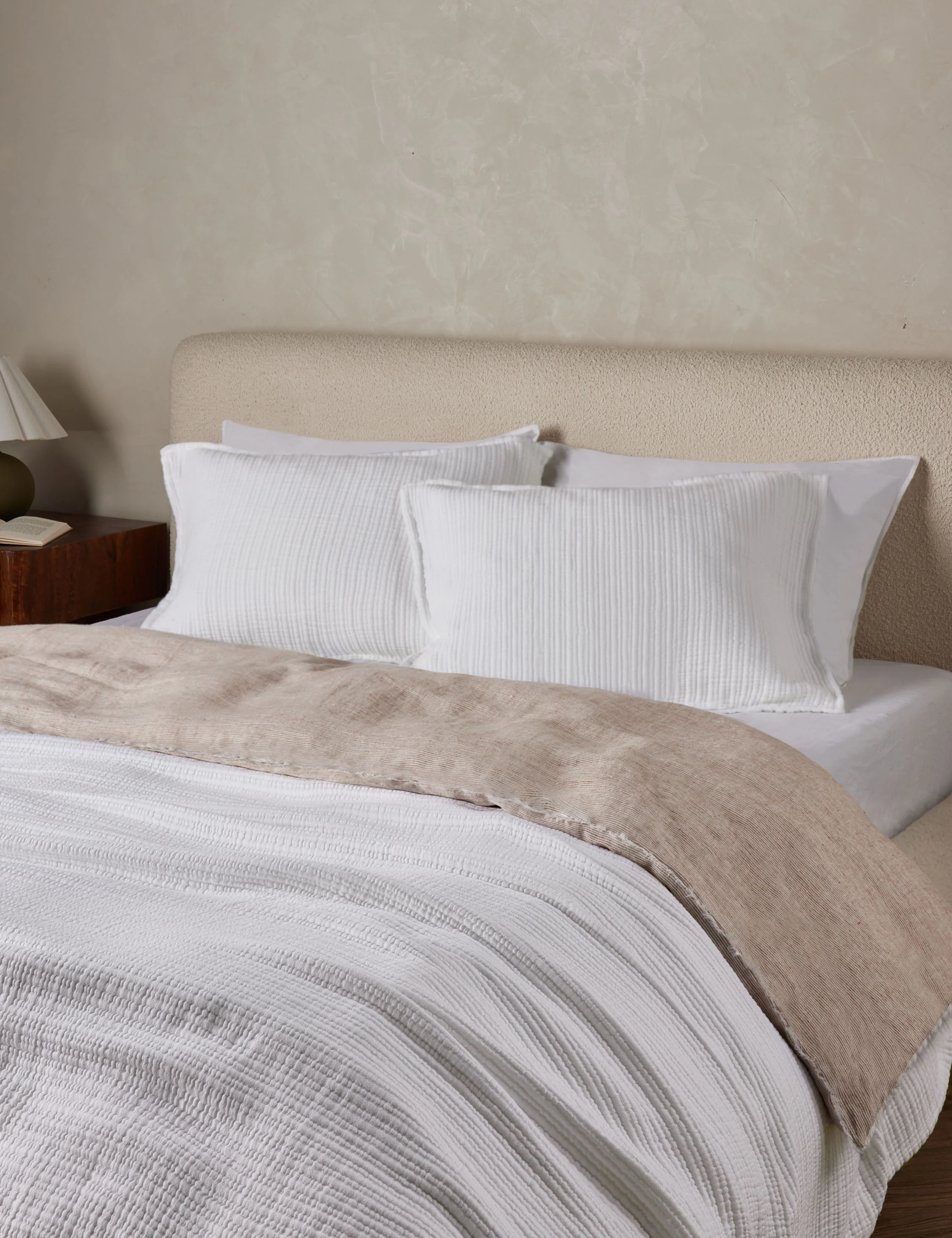 Chatham Cotton Matelasse Sham by Pom Pom at Home - Image 7