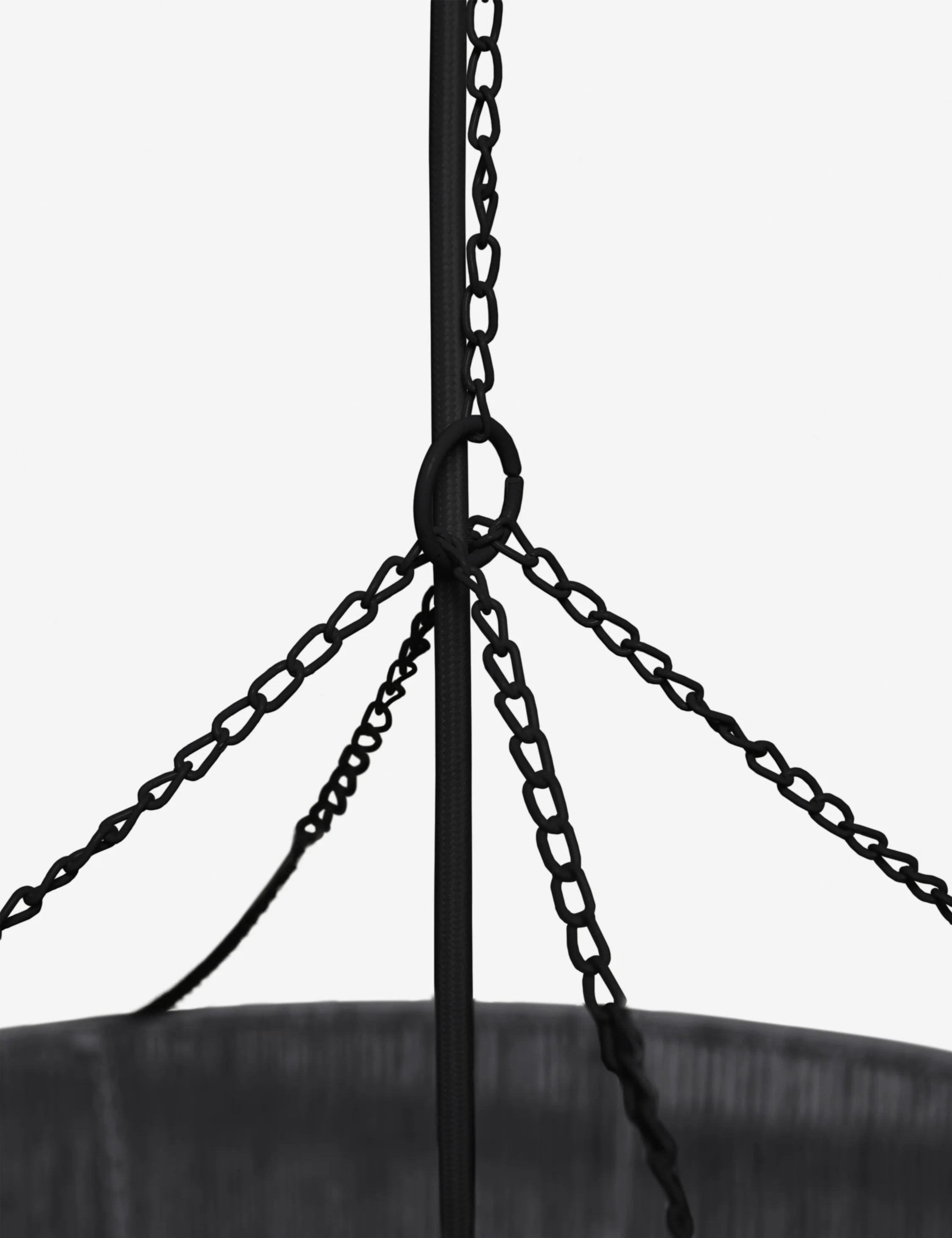 Chavette Chandelier, Black - Image 5