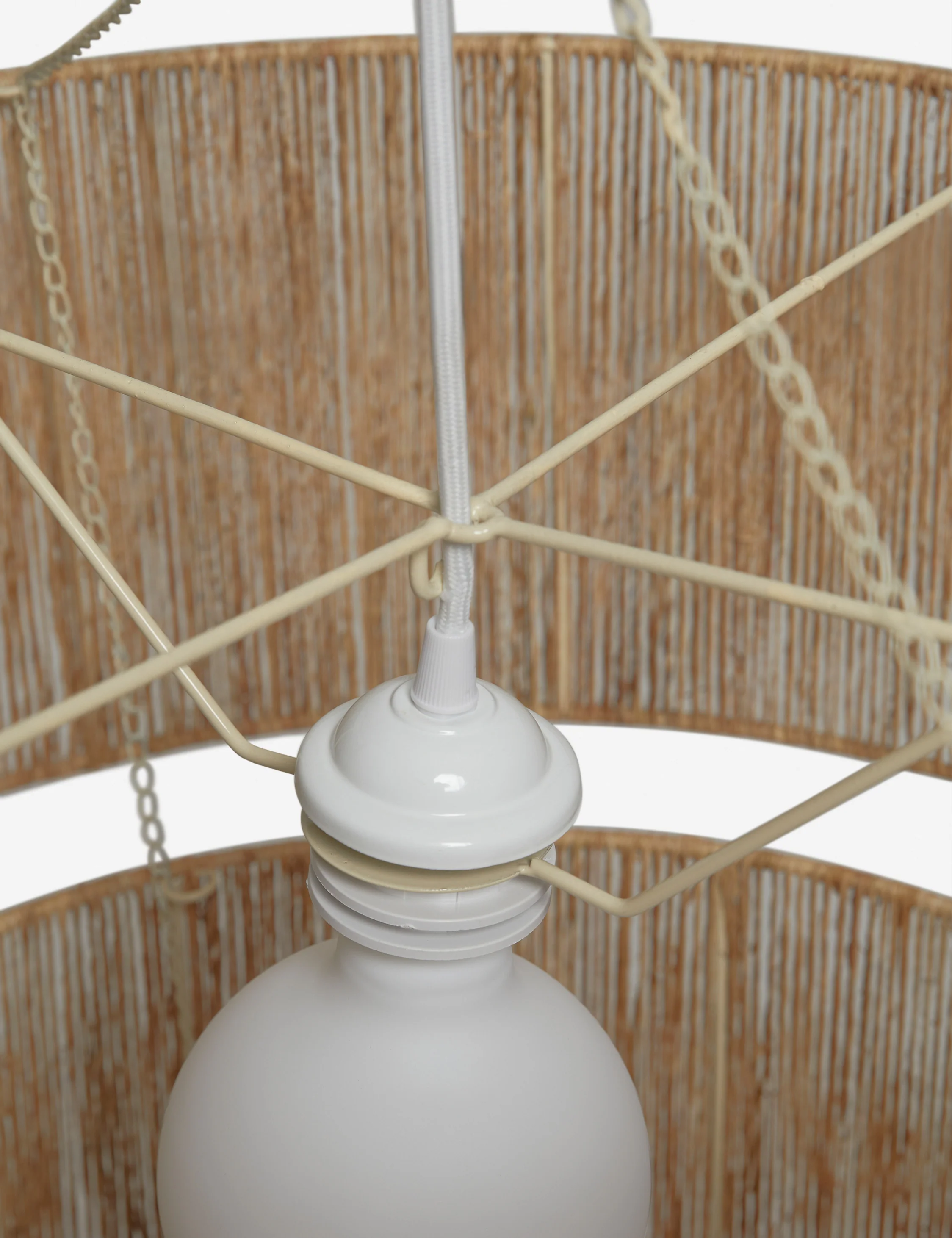Chavette Chandelier, Natural - Image 5