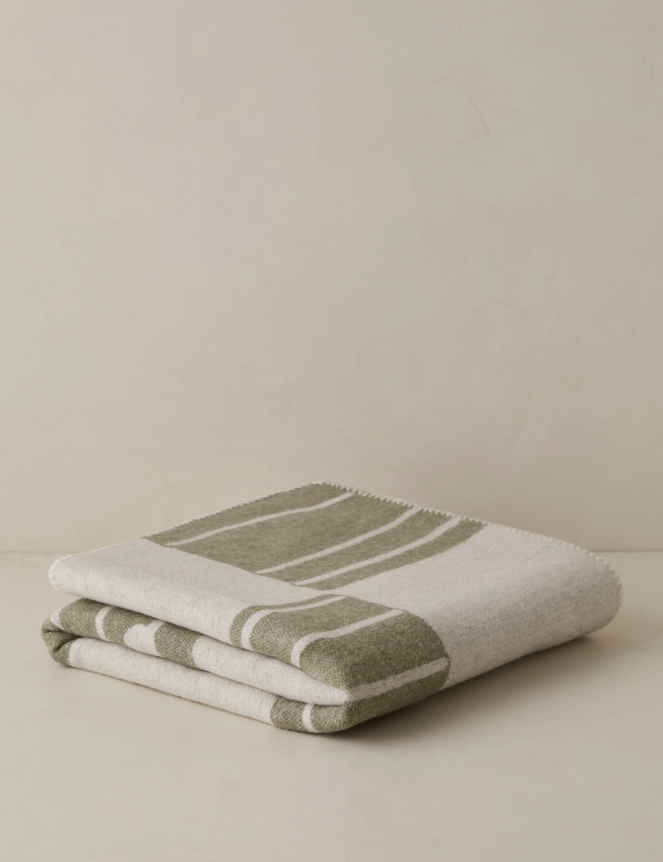 Checkered Reversible Wool Throw by Sarah Sherman Samuel - Image 2