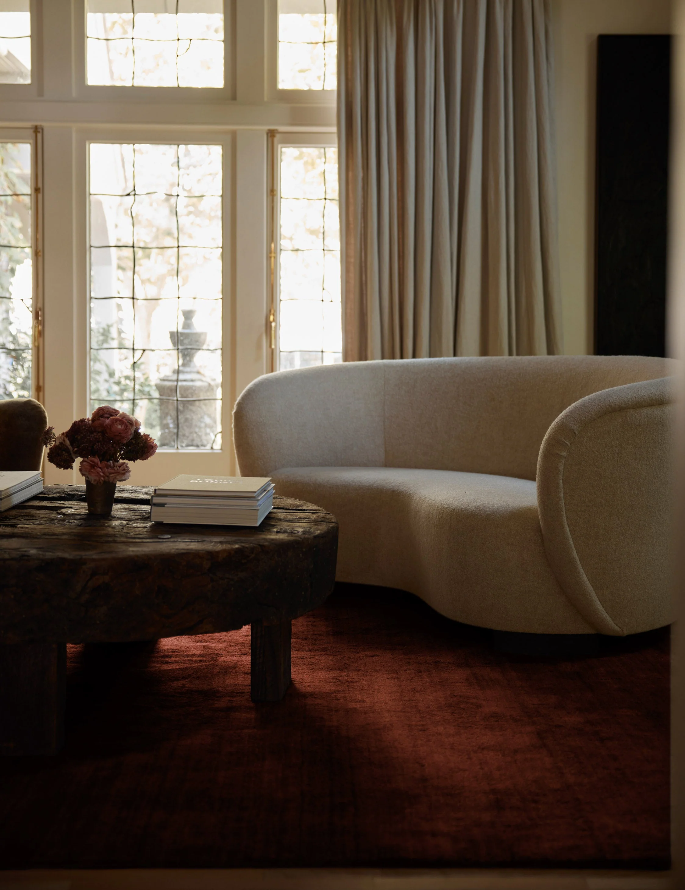 Chiltern Rug Swatch by Jake Arnold, Rust - Image 6