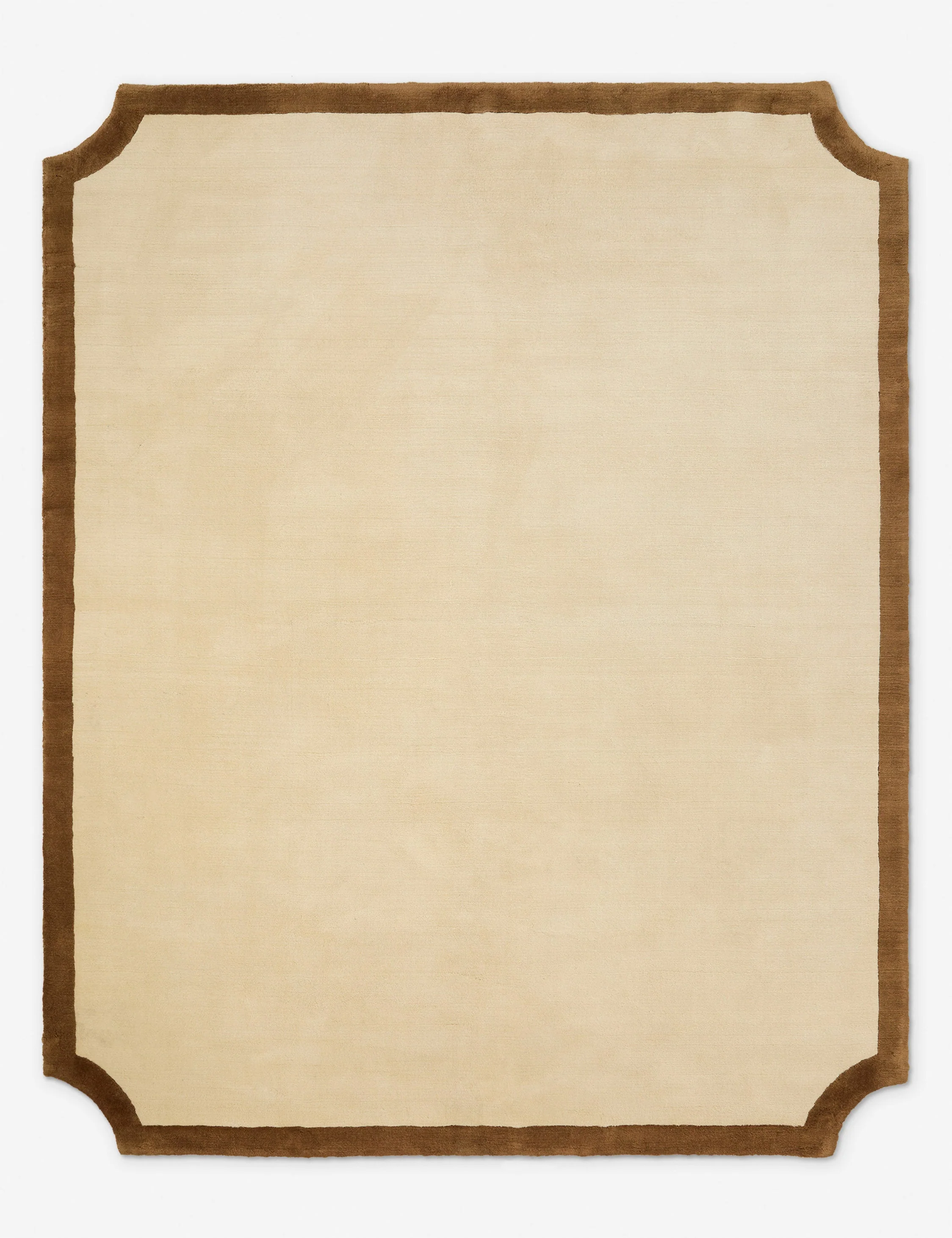 Clapham Handloom Wool Rug Swatch by Jake Arnold, Ivory - Image 4