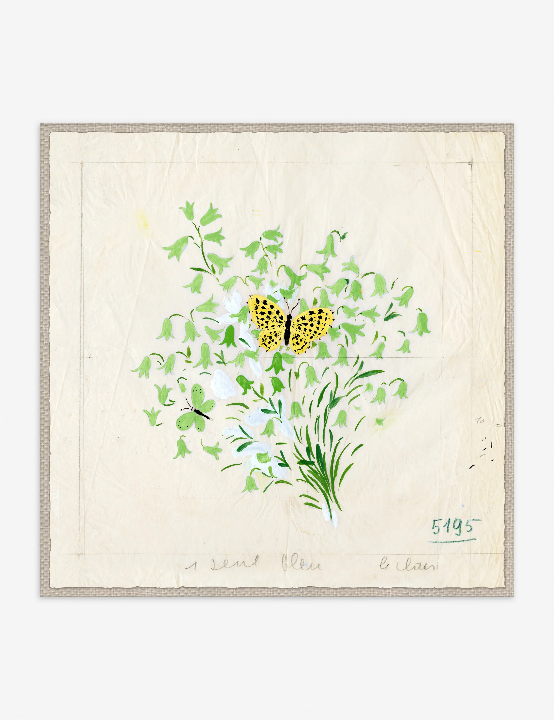 Clochettes et Papillon II Print by Paule Marrot - Image 3