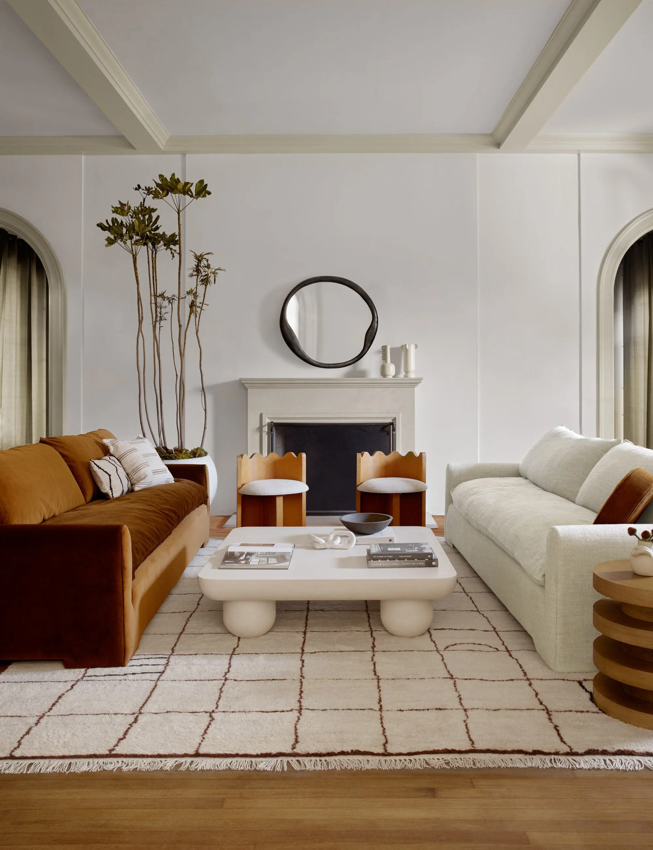Clouded Square Coffee Table by Sarah Sherman Samuel - Image 3