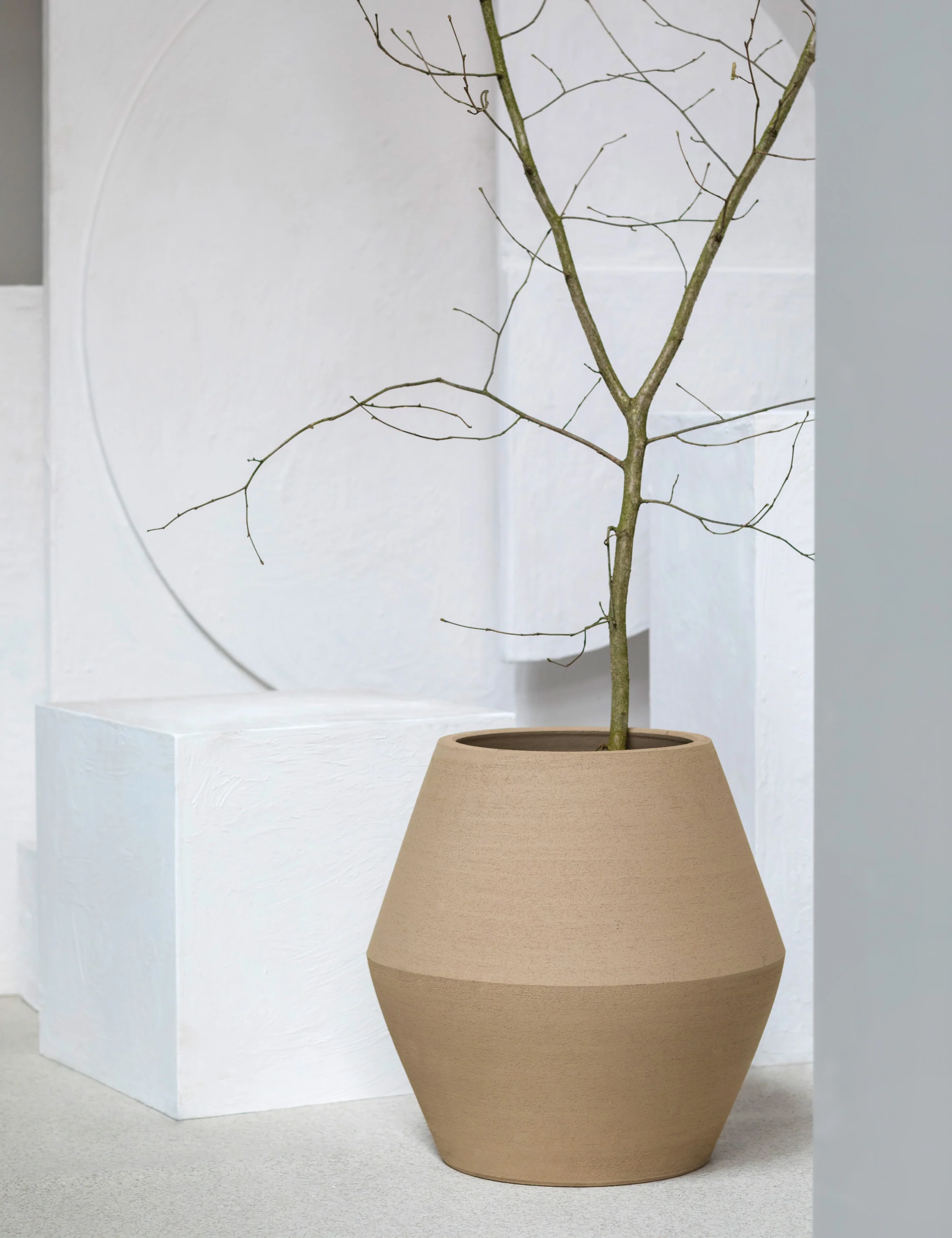 Construct Barrel Planter Pot by Marie Michielssen x Serax - Image 2