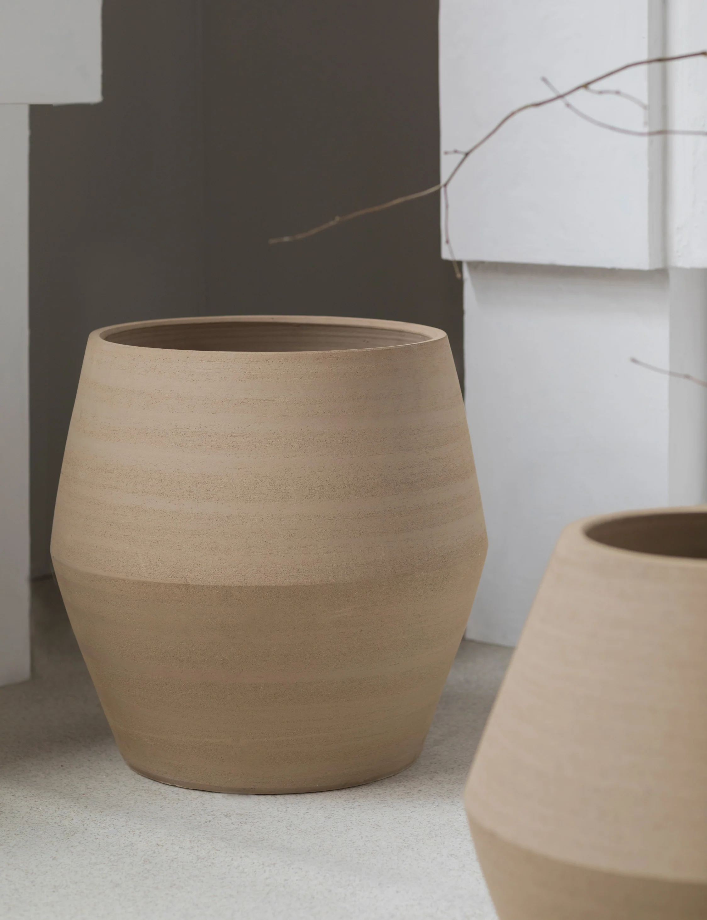 Construct Barrel Planter Pot by Marie Michielssen x Serax - Image 4