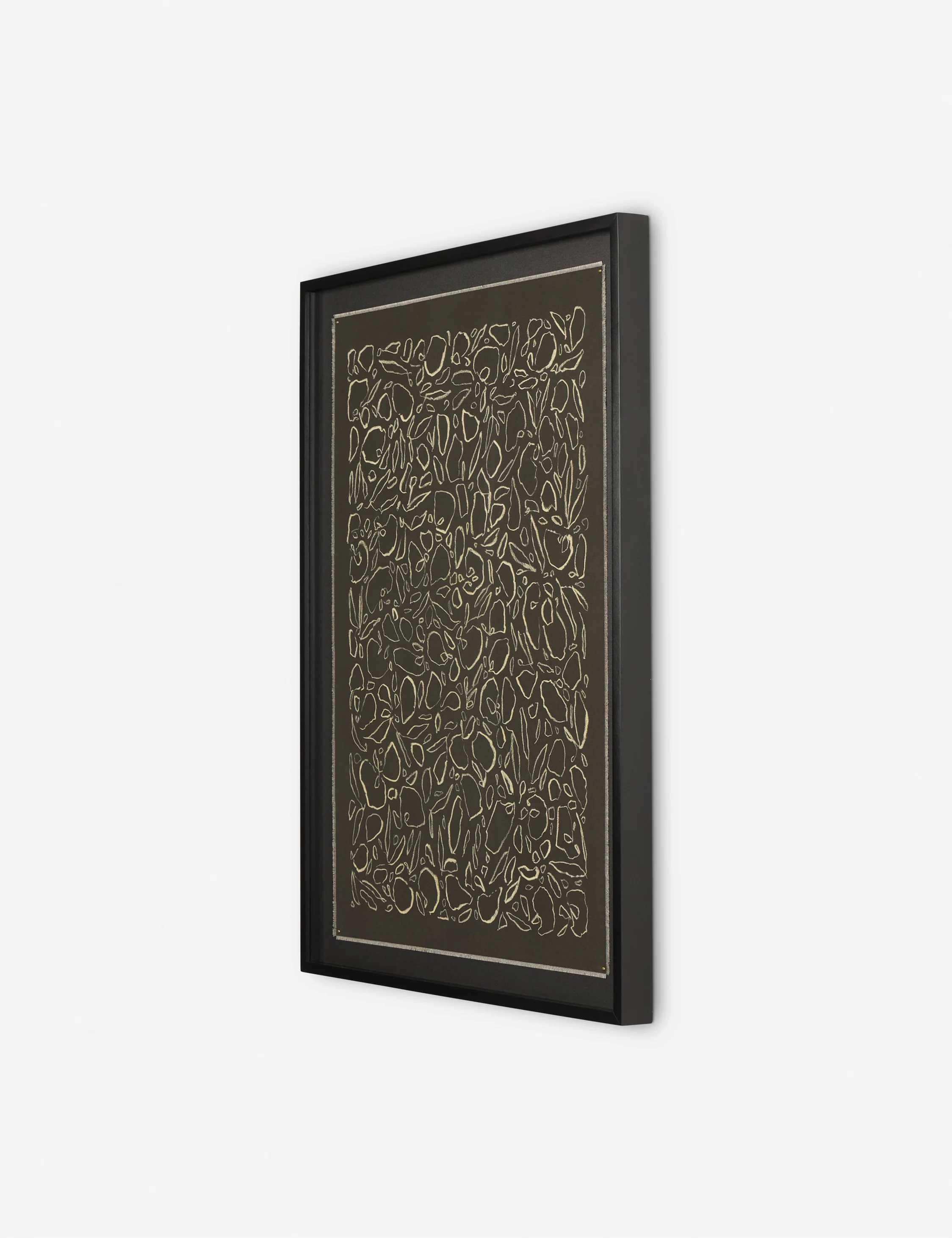 Cream On Black Glimmer by Laurel-Dawn Latshaw - Image 2