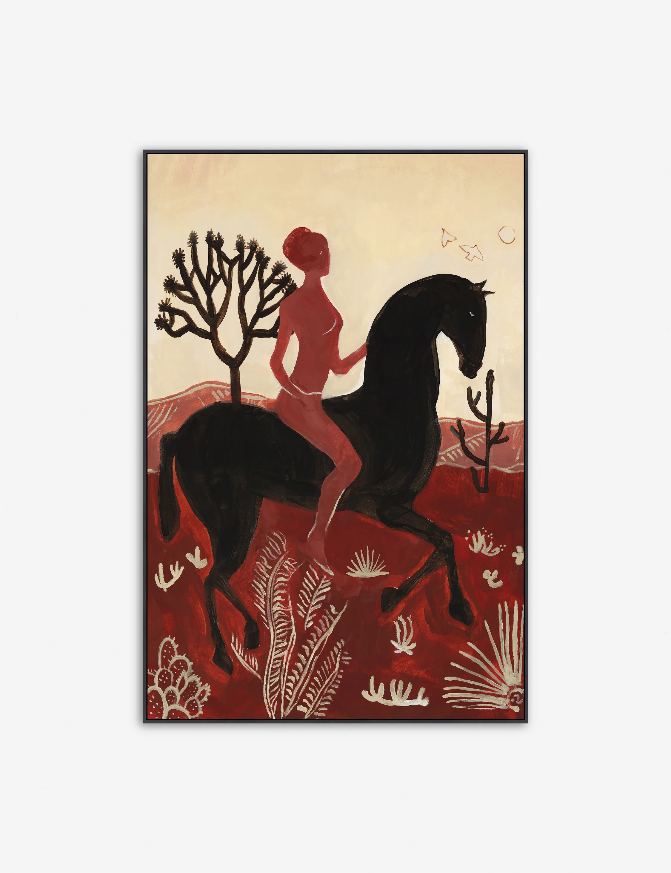 Crimson Rider Wall Art - Image 2