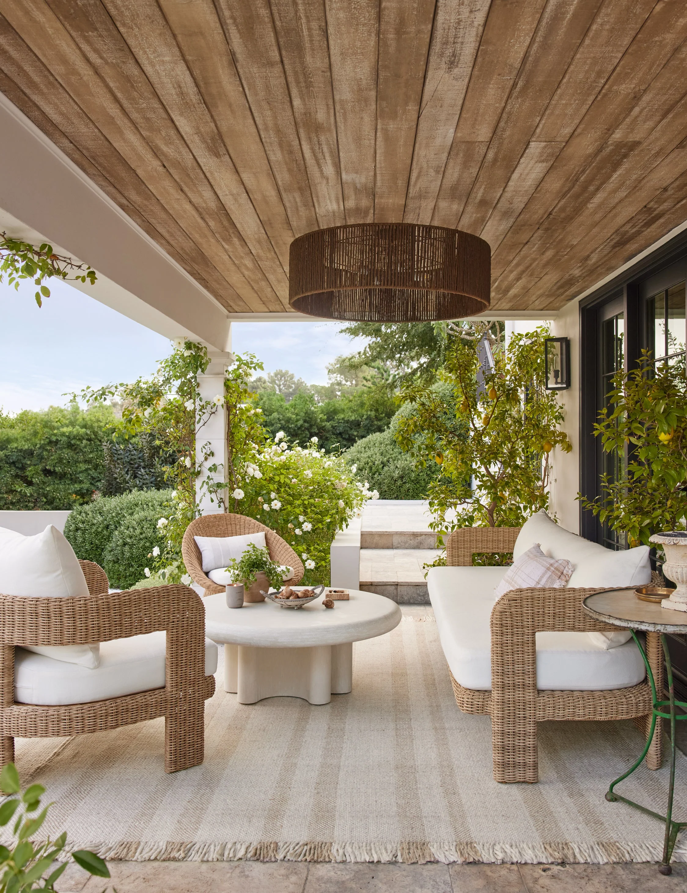 Croze Handwoven Indoor/Outdoor Rug Swatch - Image 5