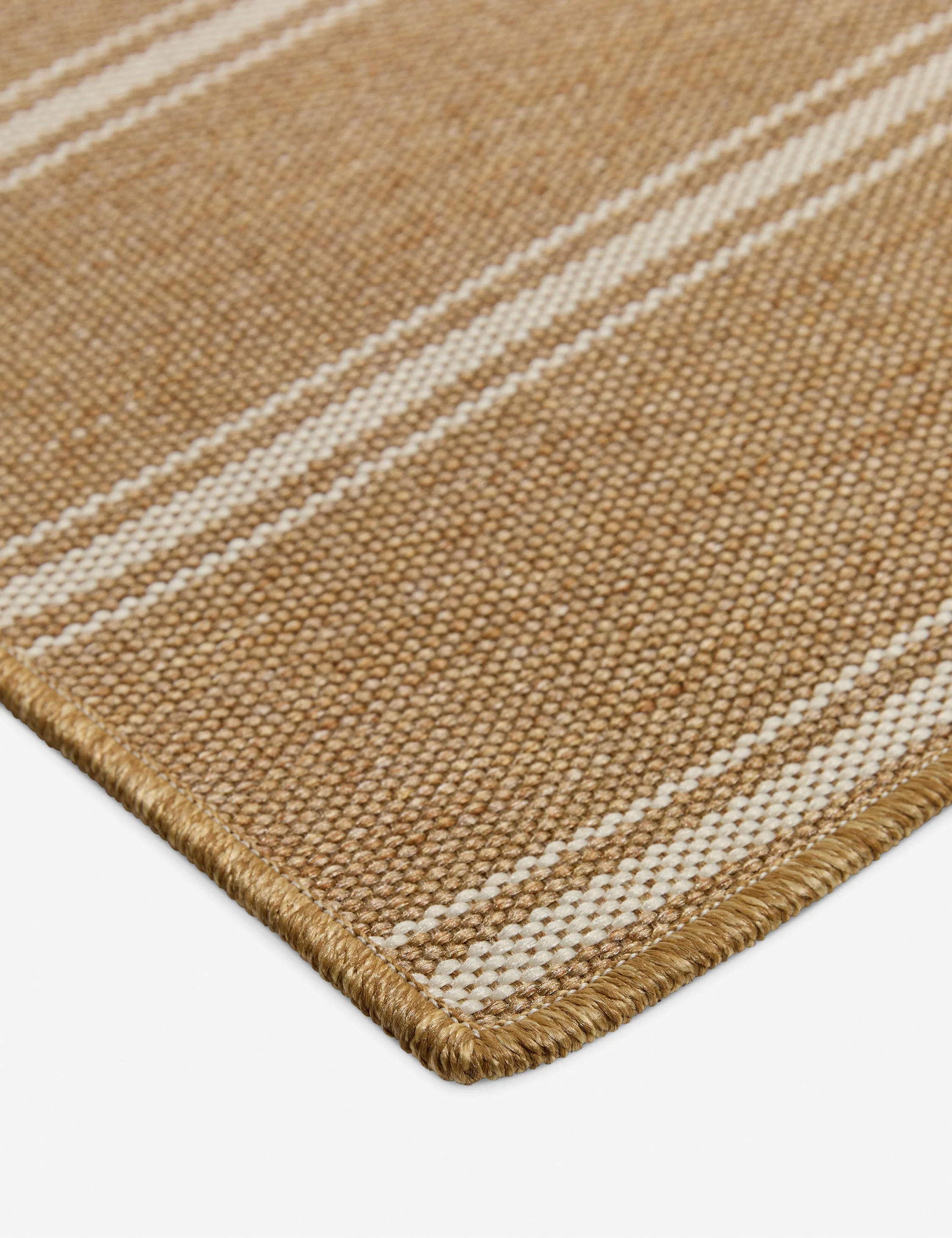 Custom Devri Hand-Loomed Indoor / Outdoor Rug, Rattan - Image 2
