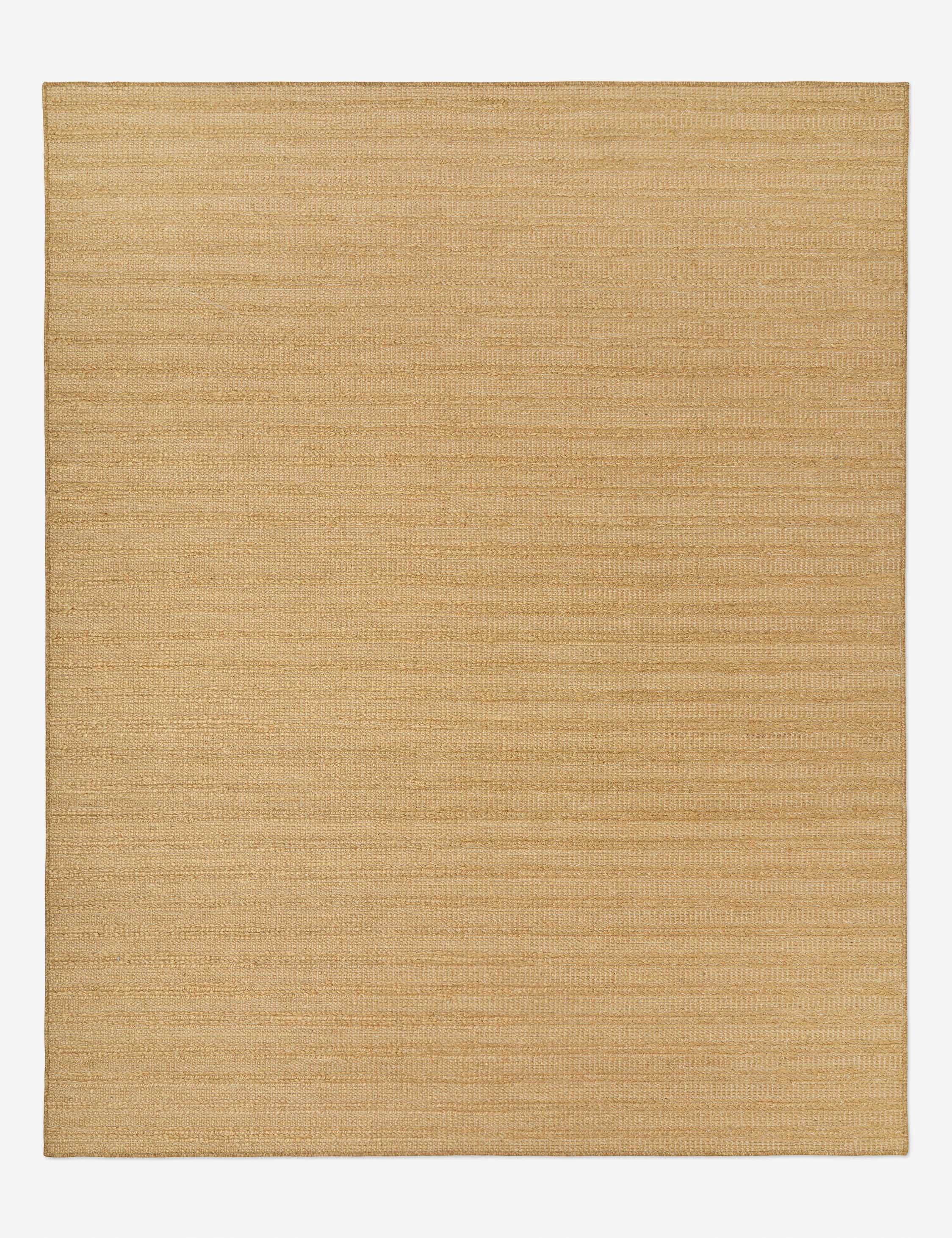 Custom Laverne Hand-Loomed Jute Rug, Sand