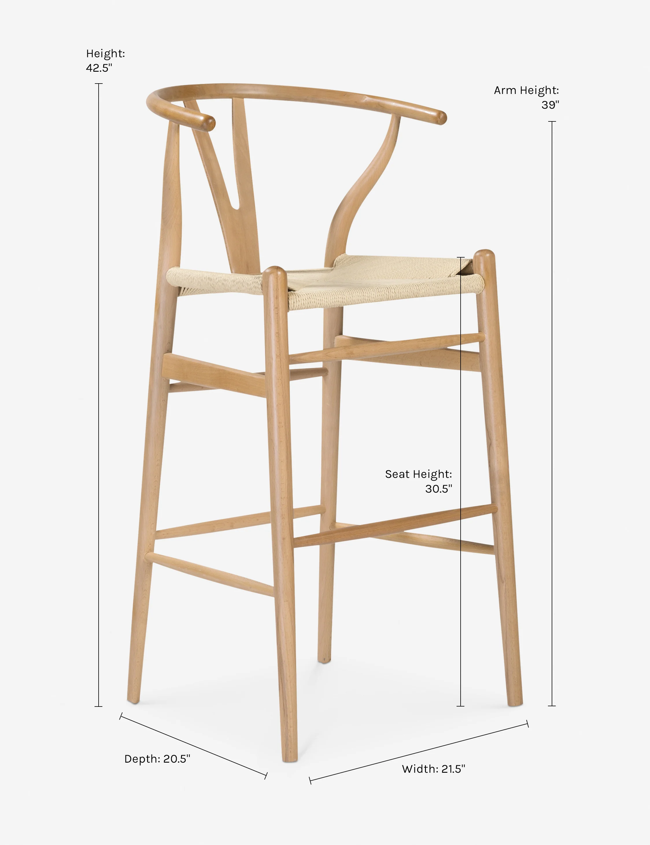 Cylia Bar Stool - Image 17