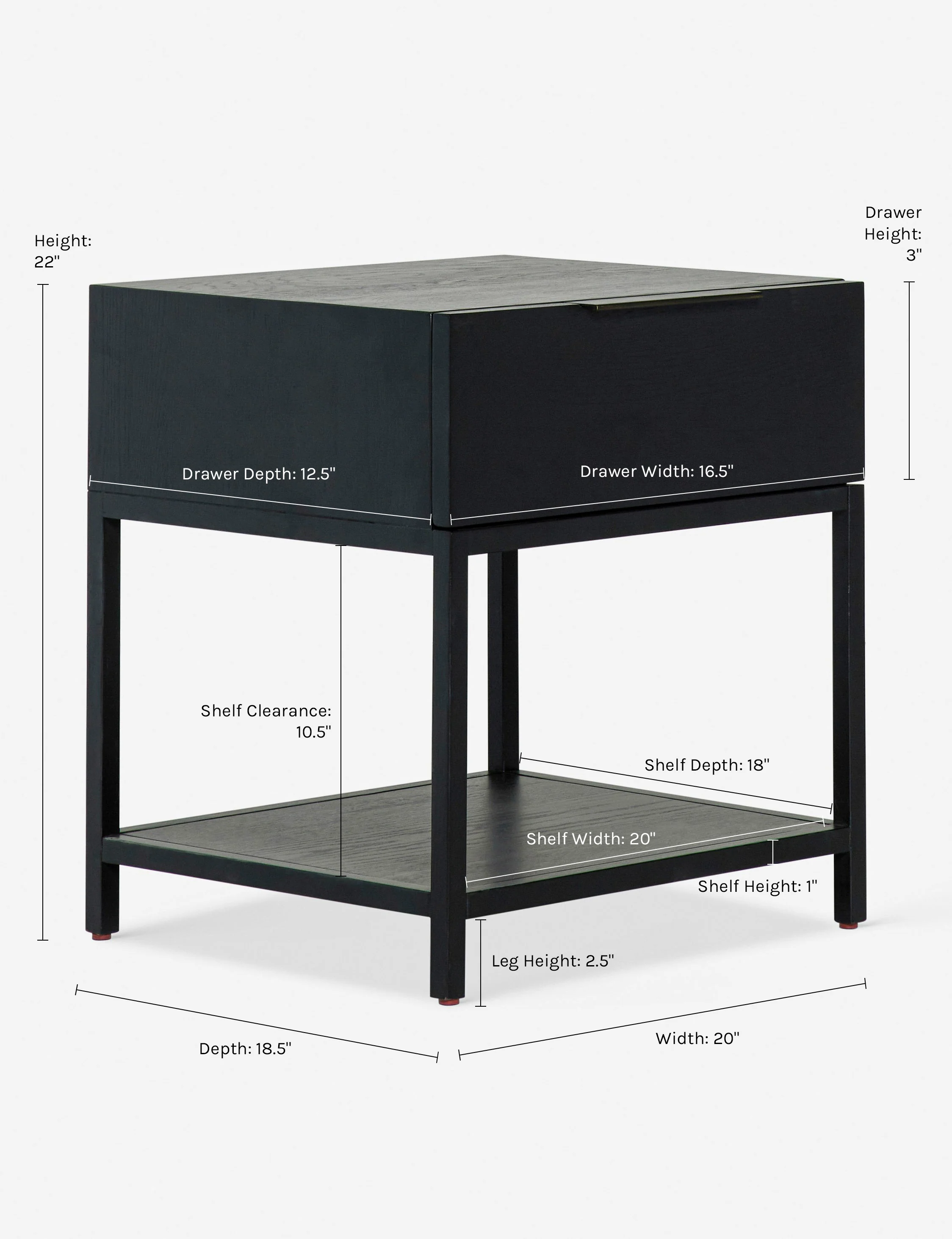Dana Nightstand - Image 13