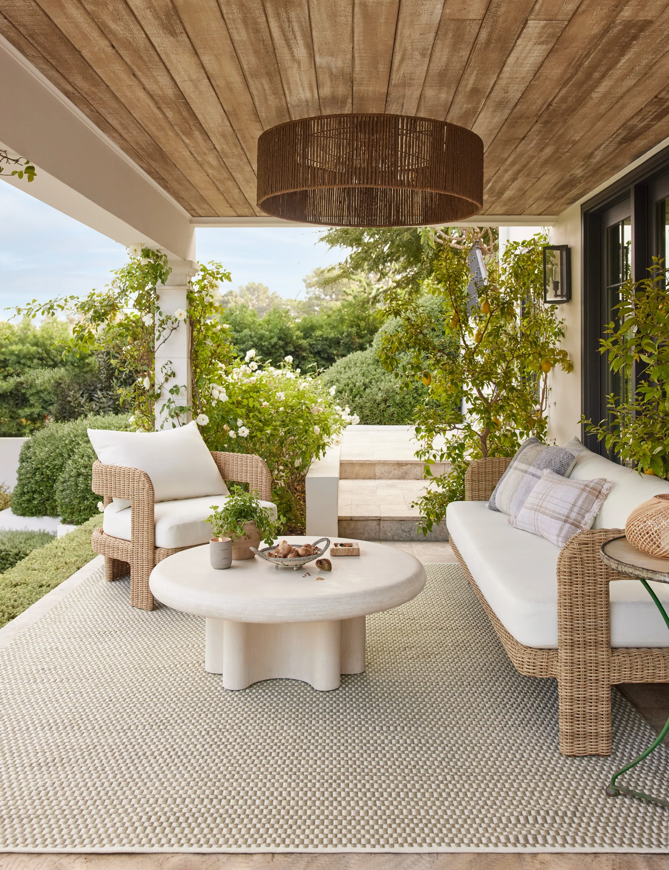 Dante Handwoven Indoor/Outdoor Rug Swatch - Image 5