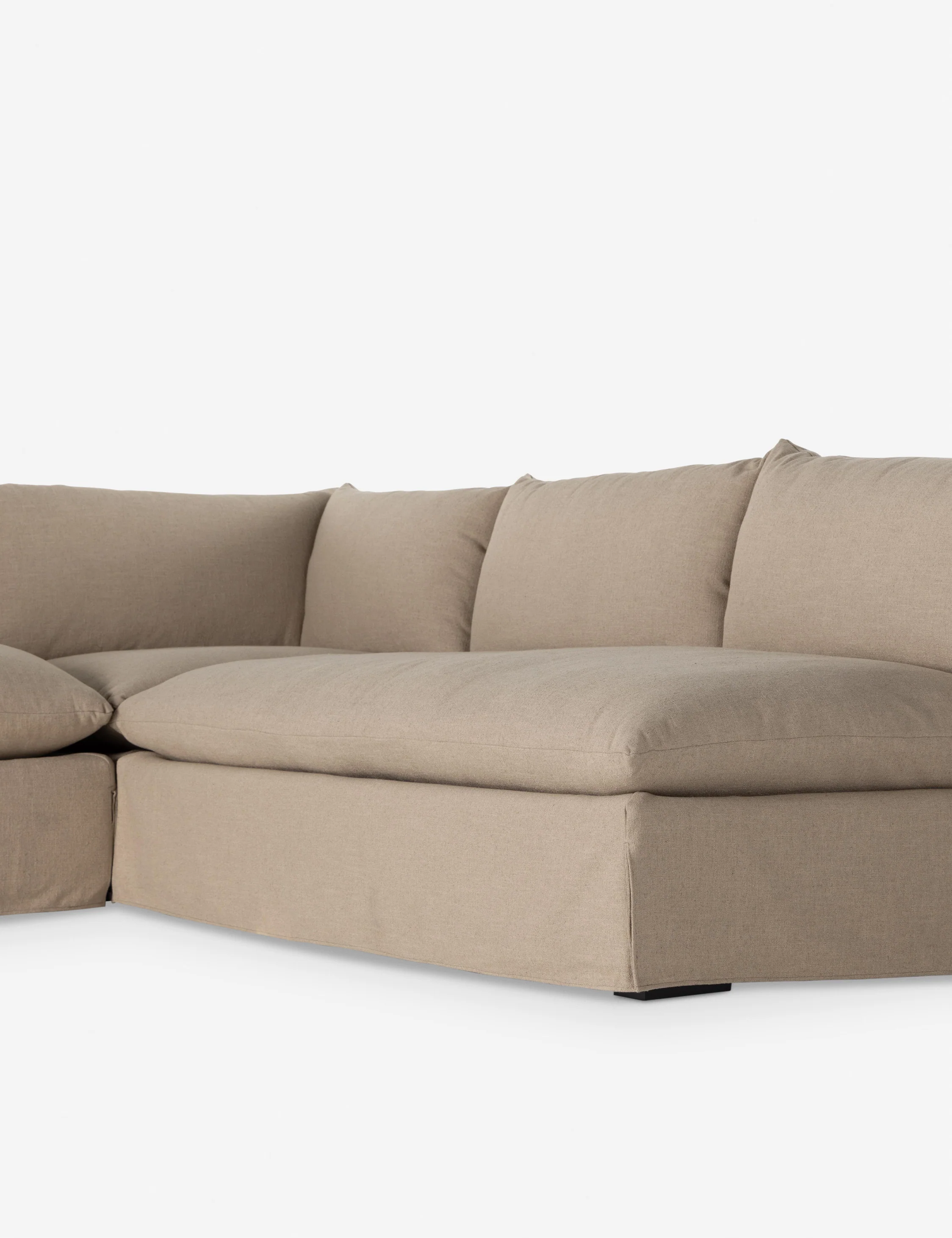 Decima Slipcover Sectional Sofa - Image 4