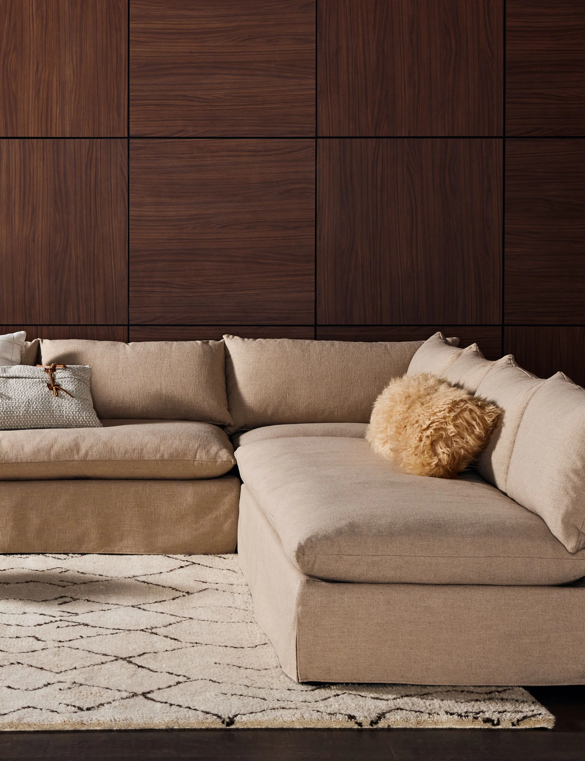 Decima Slipcover Sectional Sofa - Image 7
