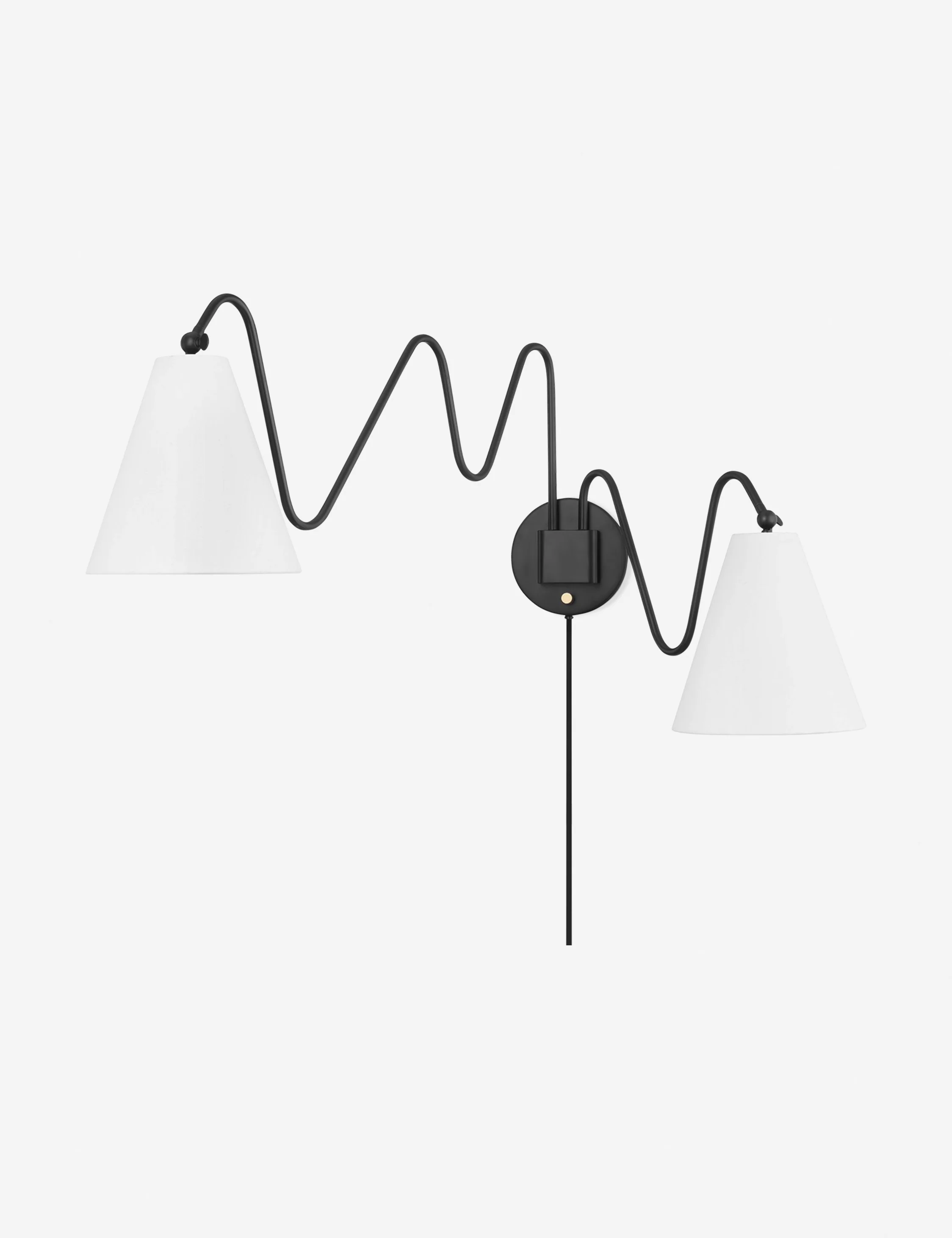 Dellon Double Plug-In Sconce - Image 2