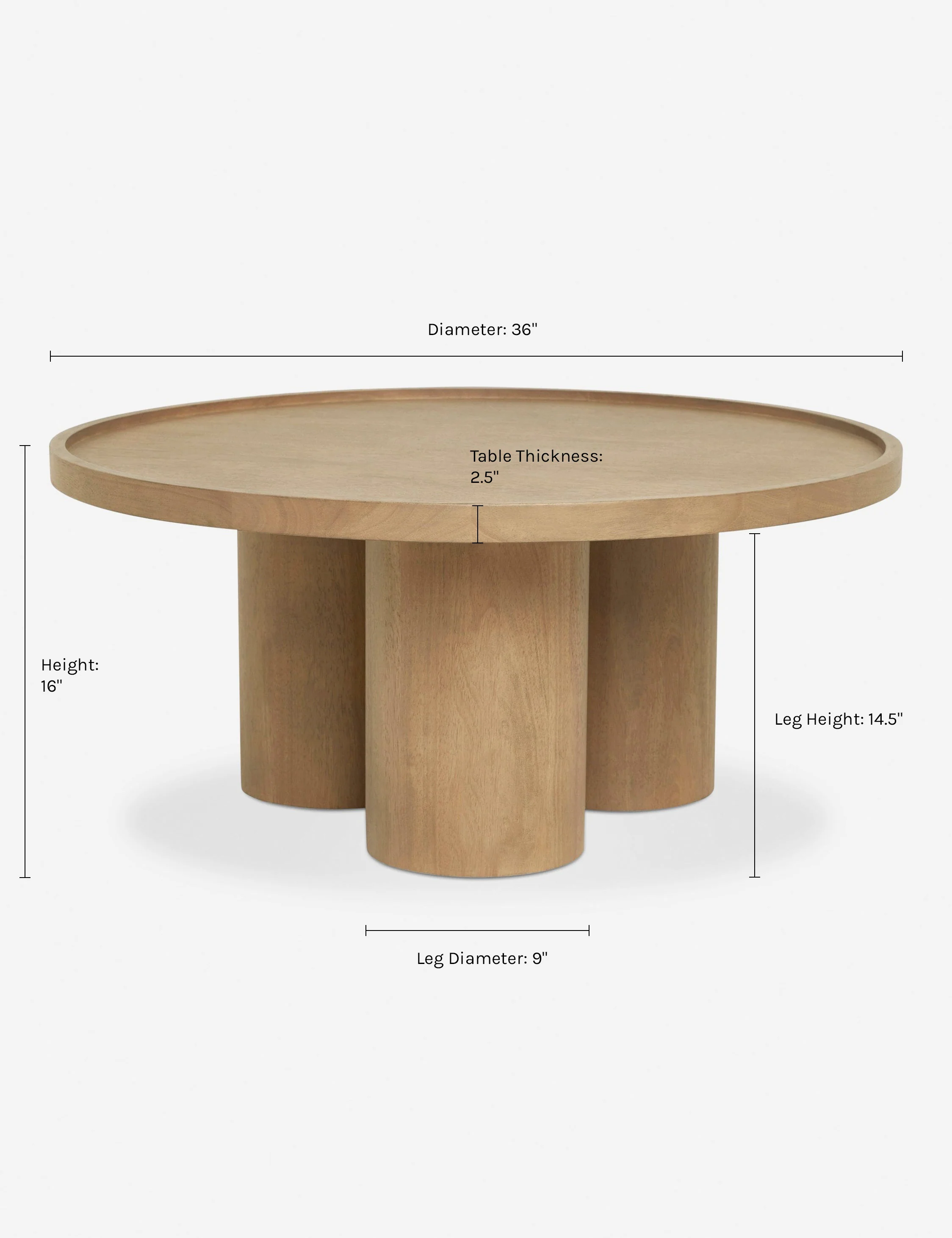 Delta Round Coffee Table - Image 6