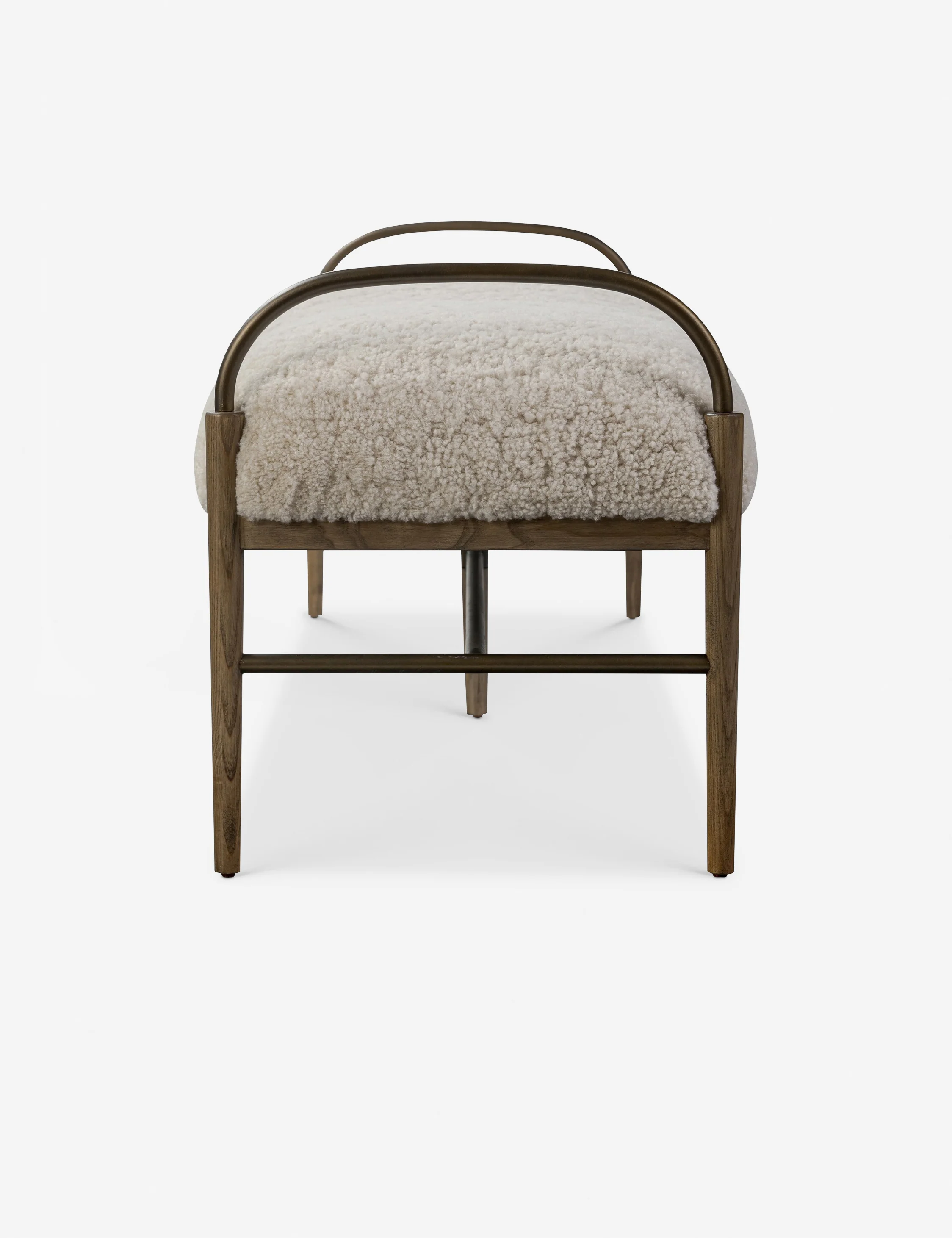 Demi Bench by Amber Lewis x Four Hands - Image 4