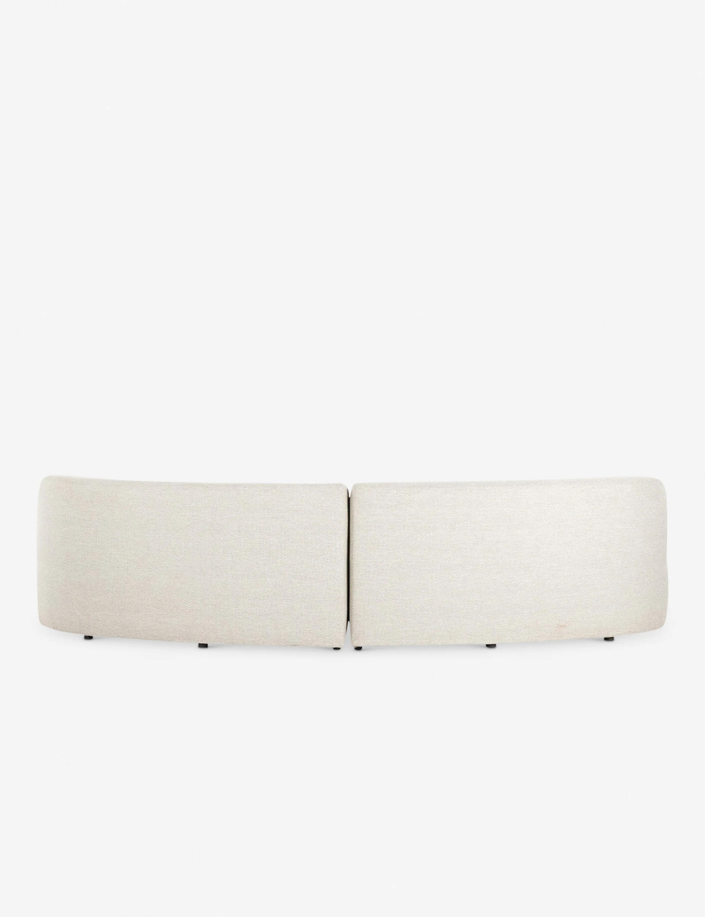 Diaz Indoor / Outdoor Curved Sectional Sofa - Image 5