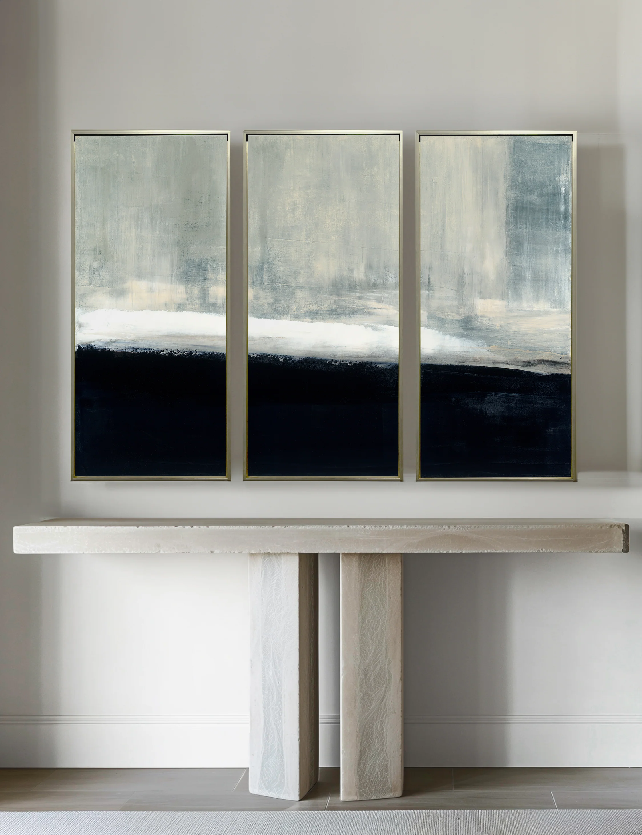 Driven Triptych Wall Art (Set of 3) by Carol Benson-Cobb - Image 3