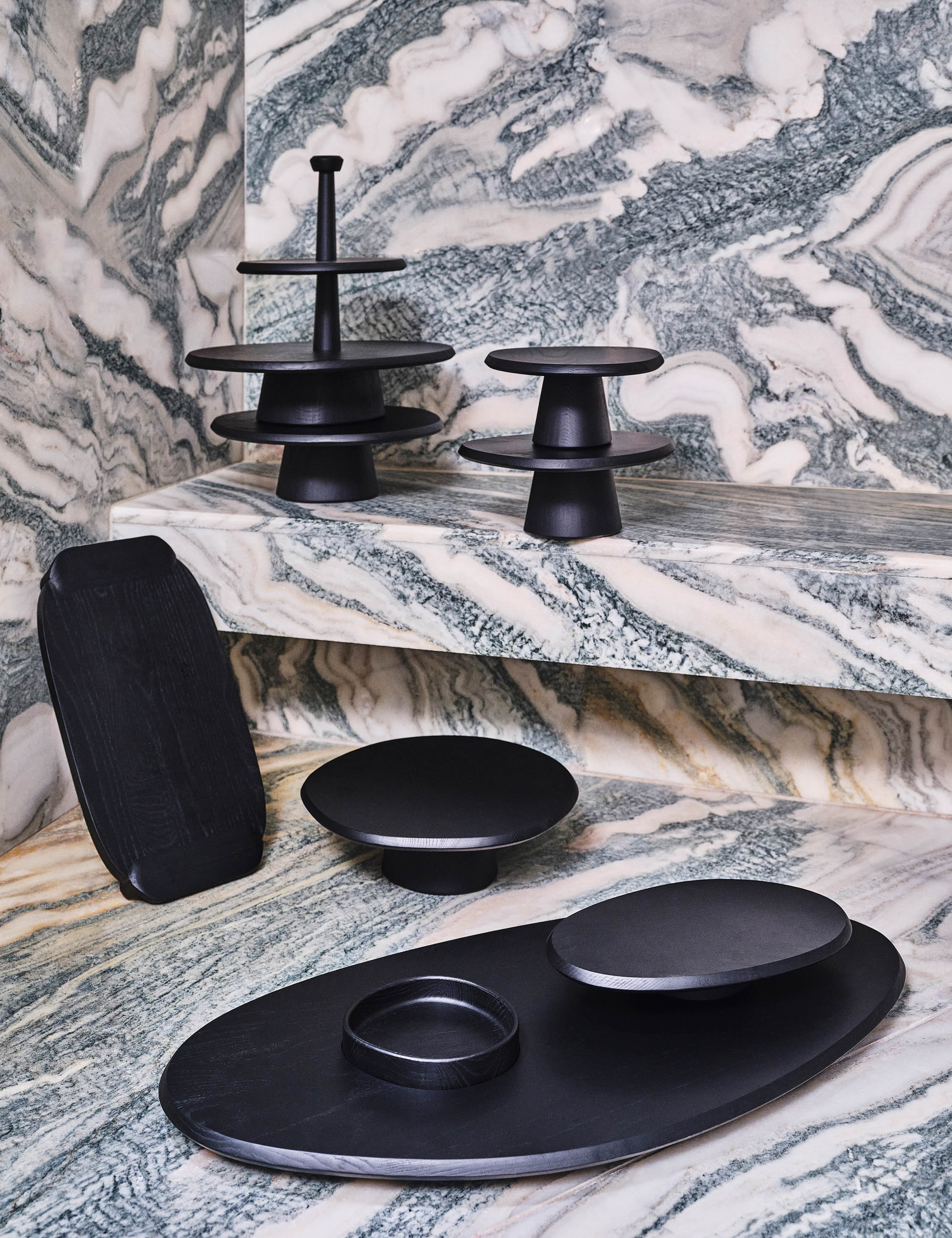 Dune Ash Wood Cake Stand by Kelly Wearstler x Serax - Image 9