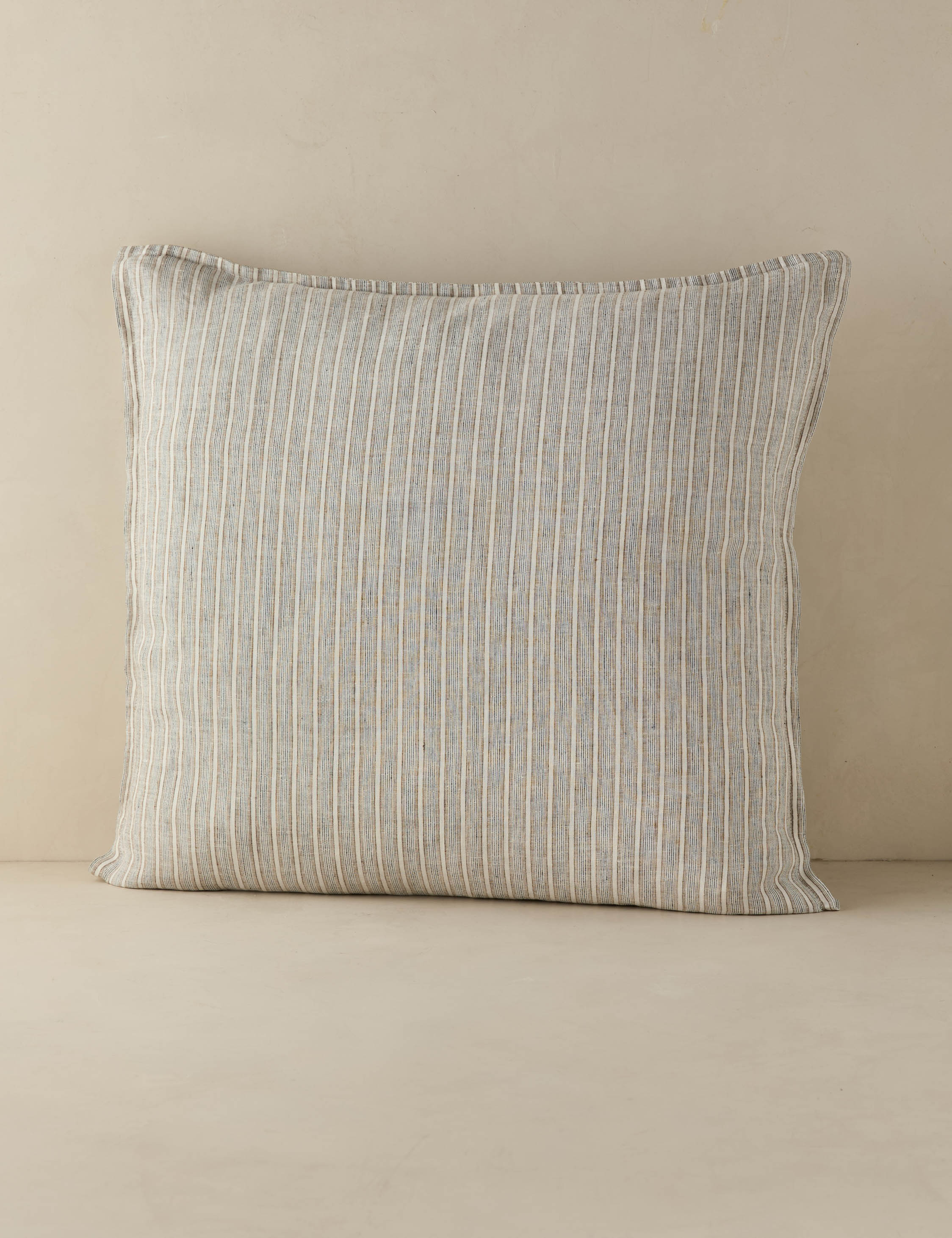 Eadlin Striped European Flax Linen® Sham - Image 3