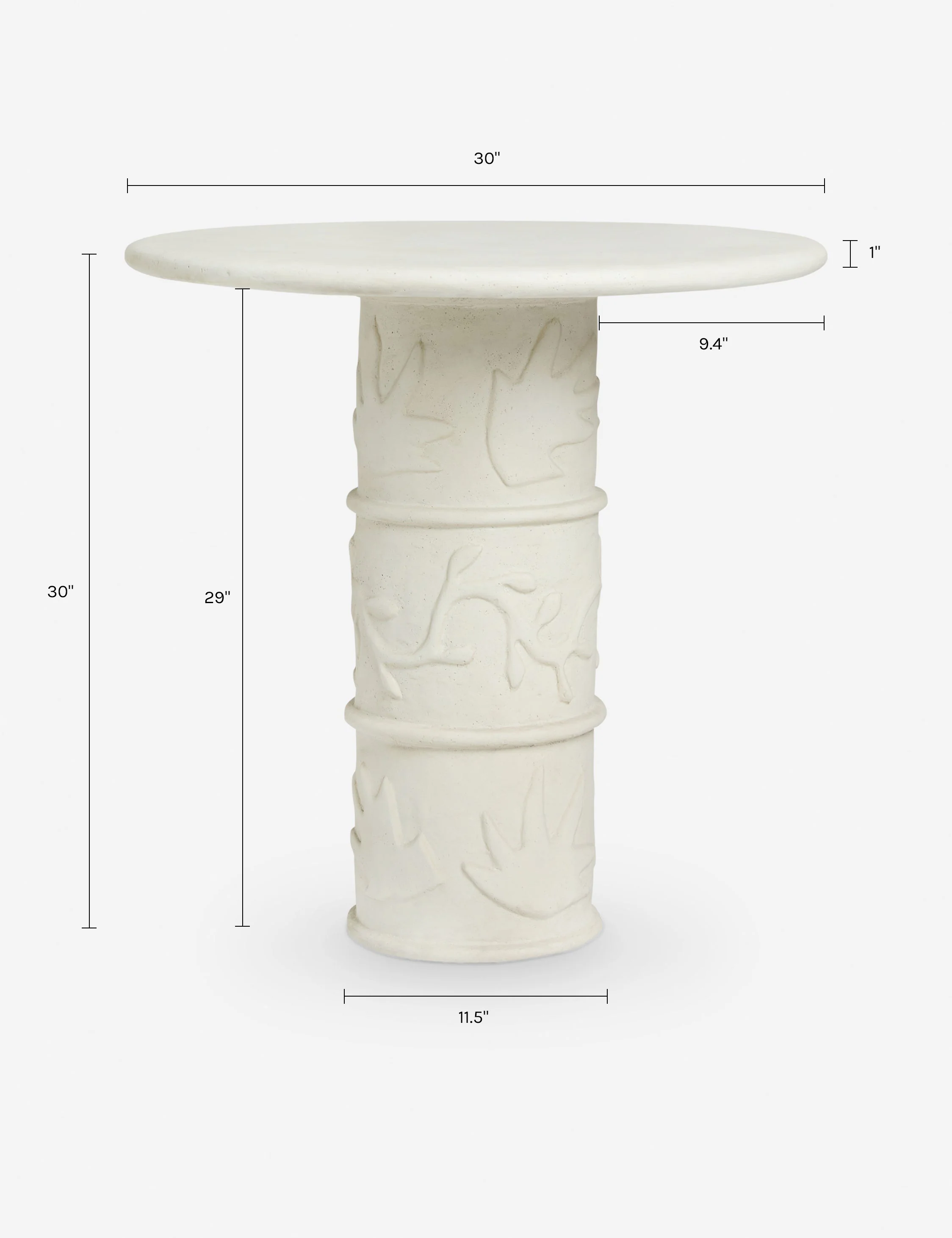 Eevi Indoor/ Outdoor Bistro Table by Sarah Sherman Samuel - Image 5
