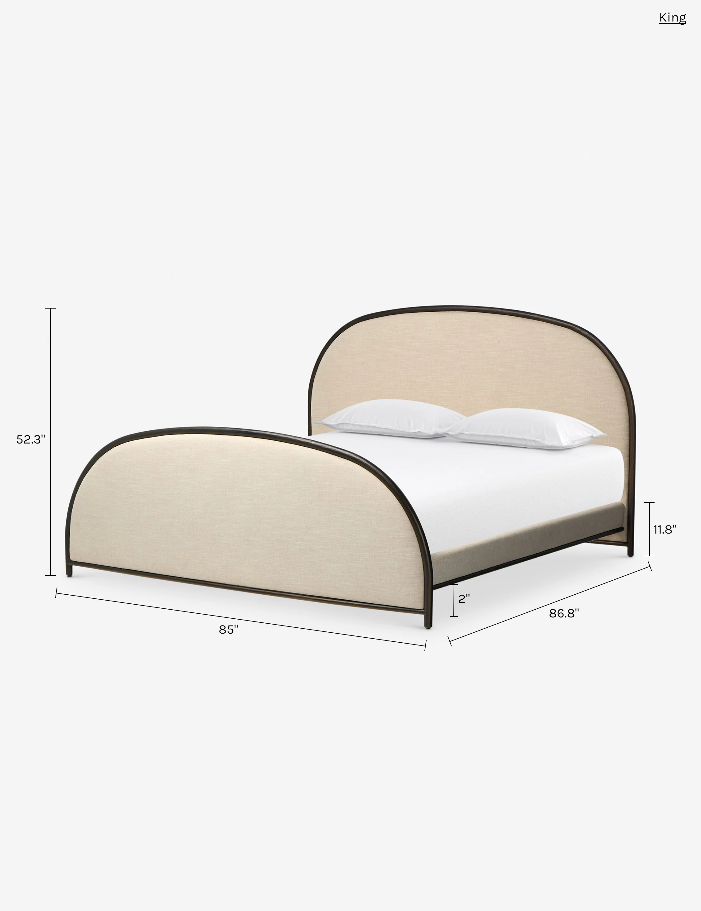 Elif Platform Bed - Image 9