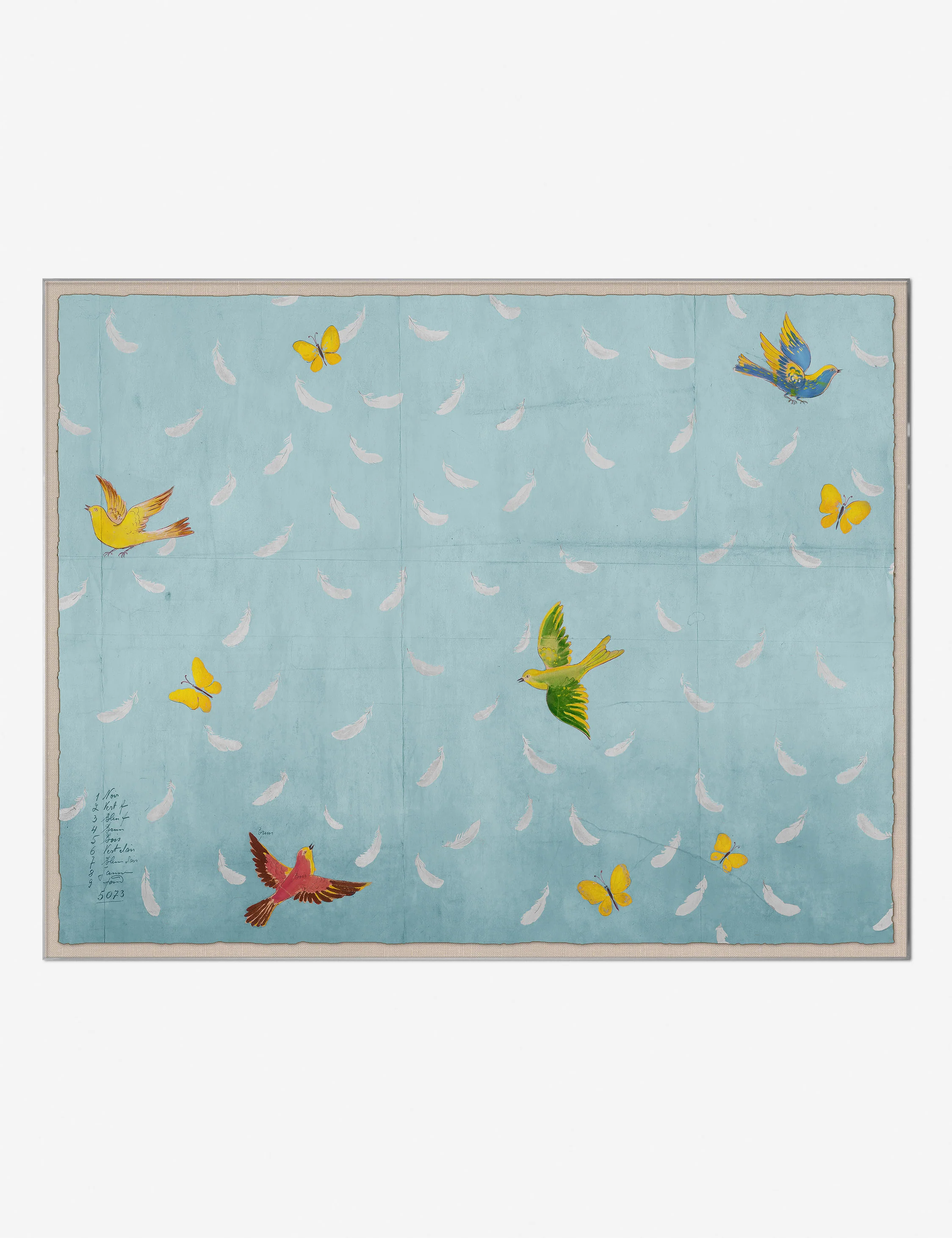Feathers Print by Paule Marrot - Image 2