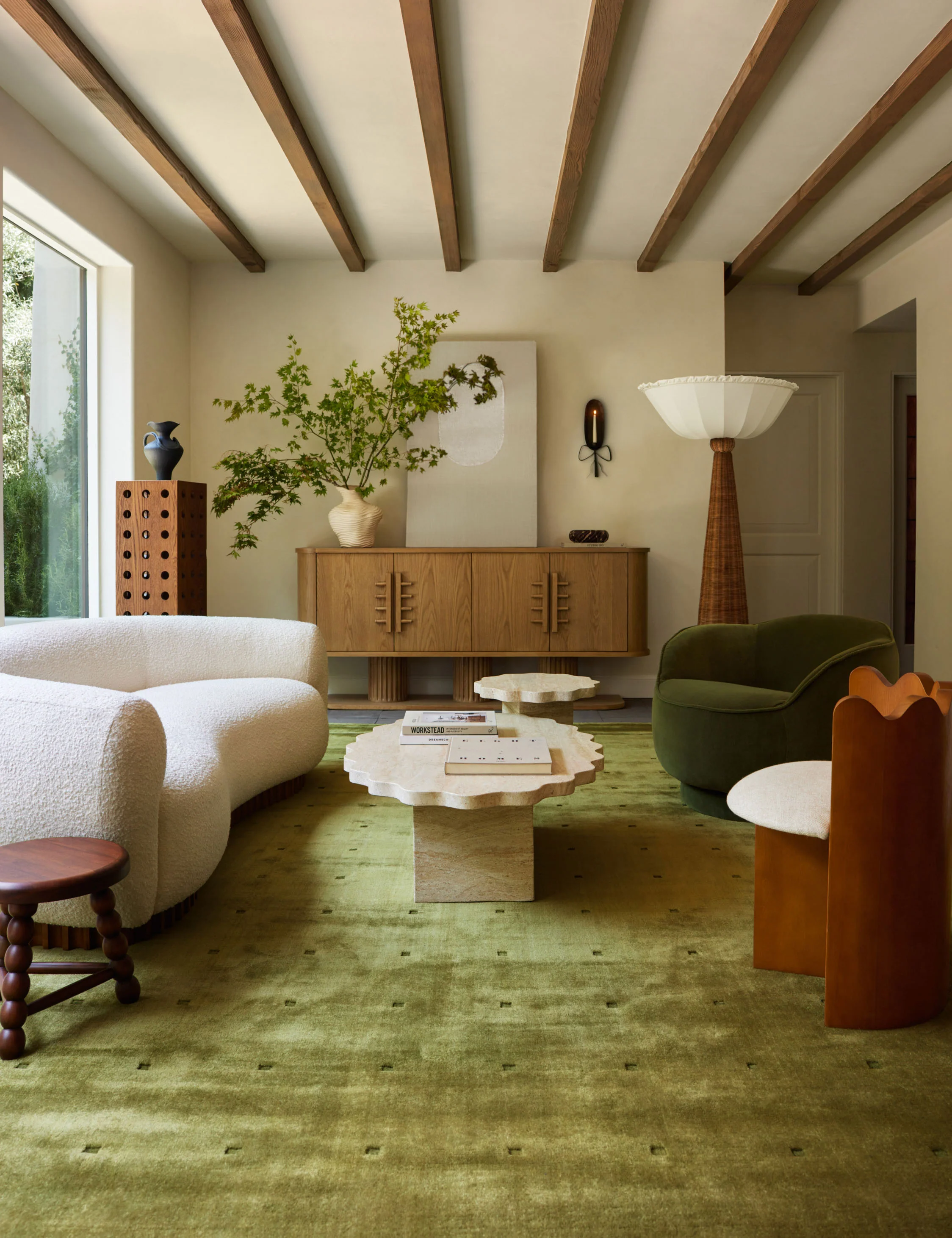 Fern Swivel Chair by Sarah Sherman Samuel - Image 3