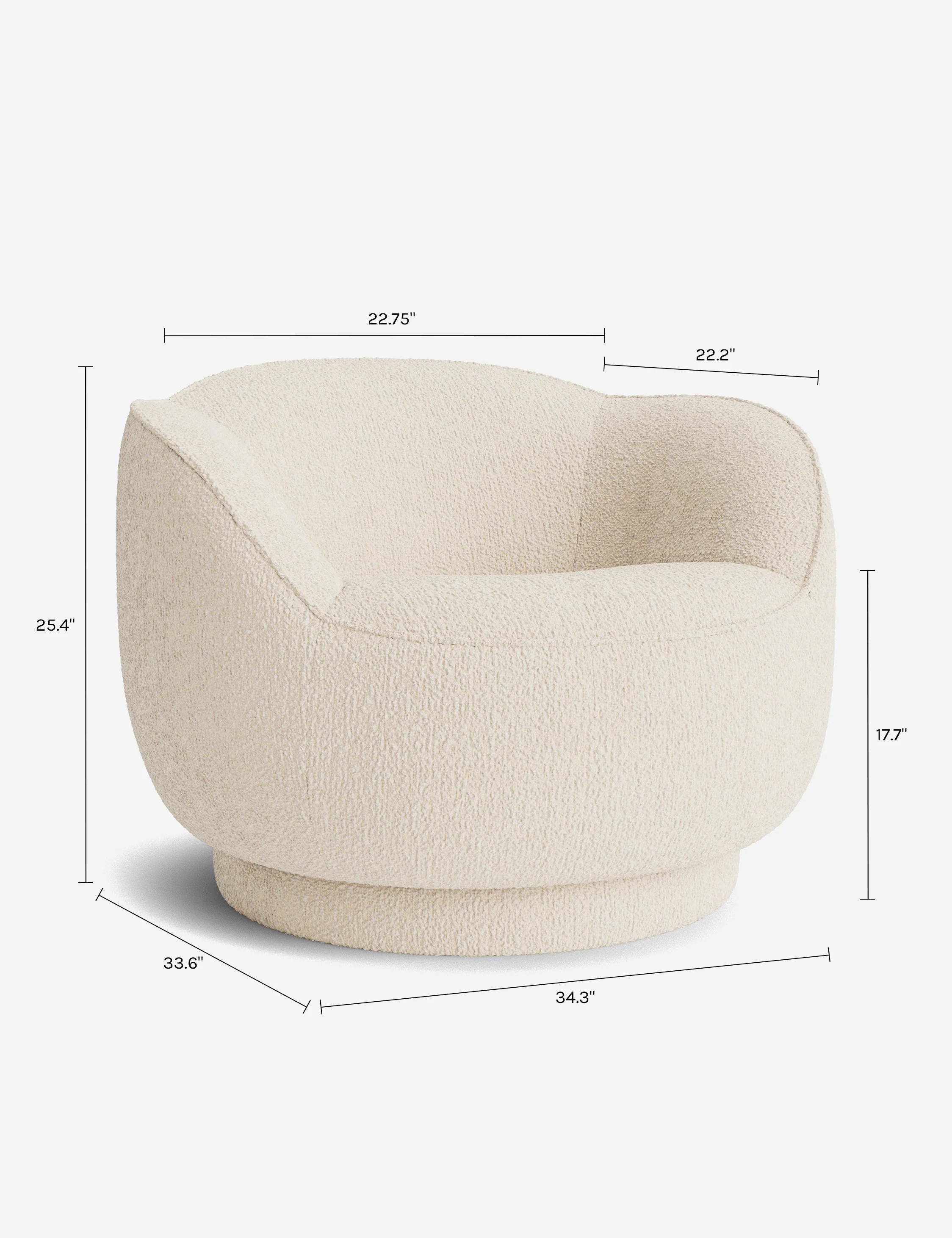 Fern Swivel Chair by Sarah Sherman Samuel - Image 38