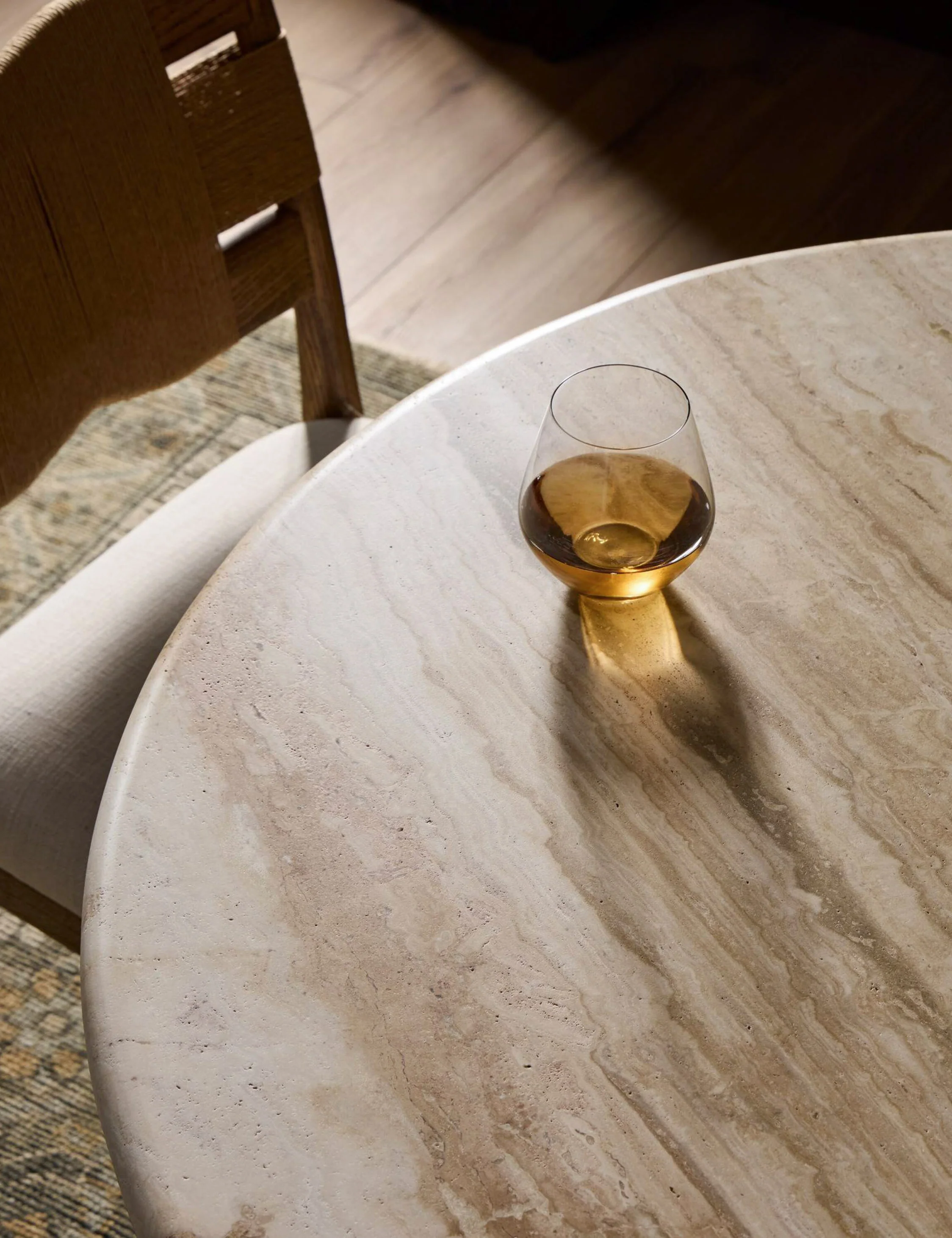 Figueroa Round Dining Table by Amber Lewis x Four Hands - Image 18