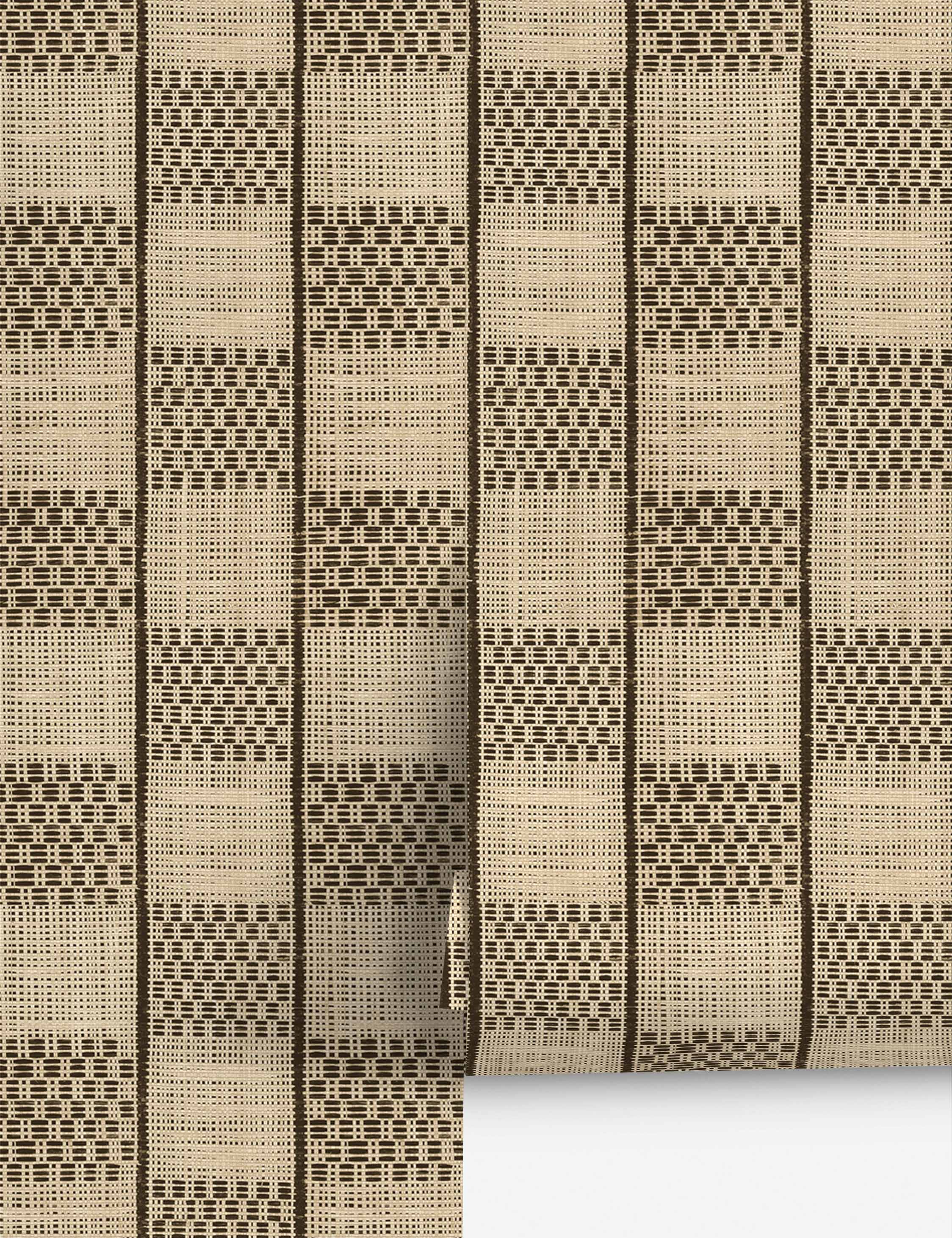 Fillmore Checkered Paperweave Wallpaper by Heidi Caillier - Image 2
