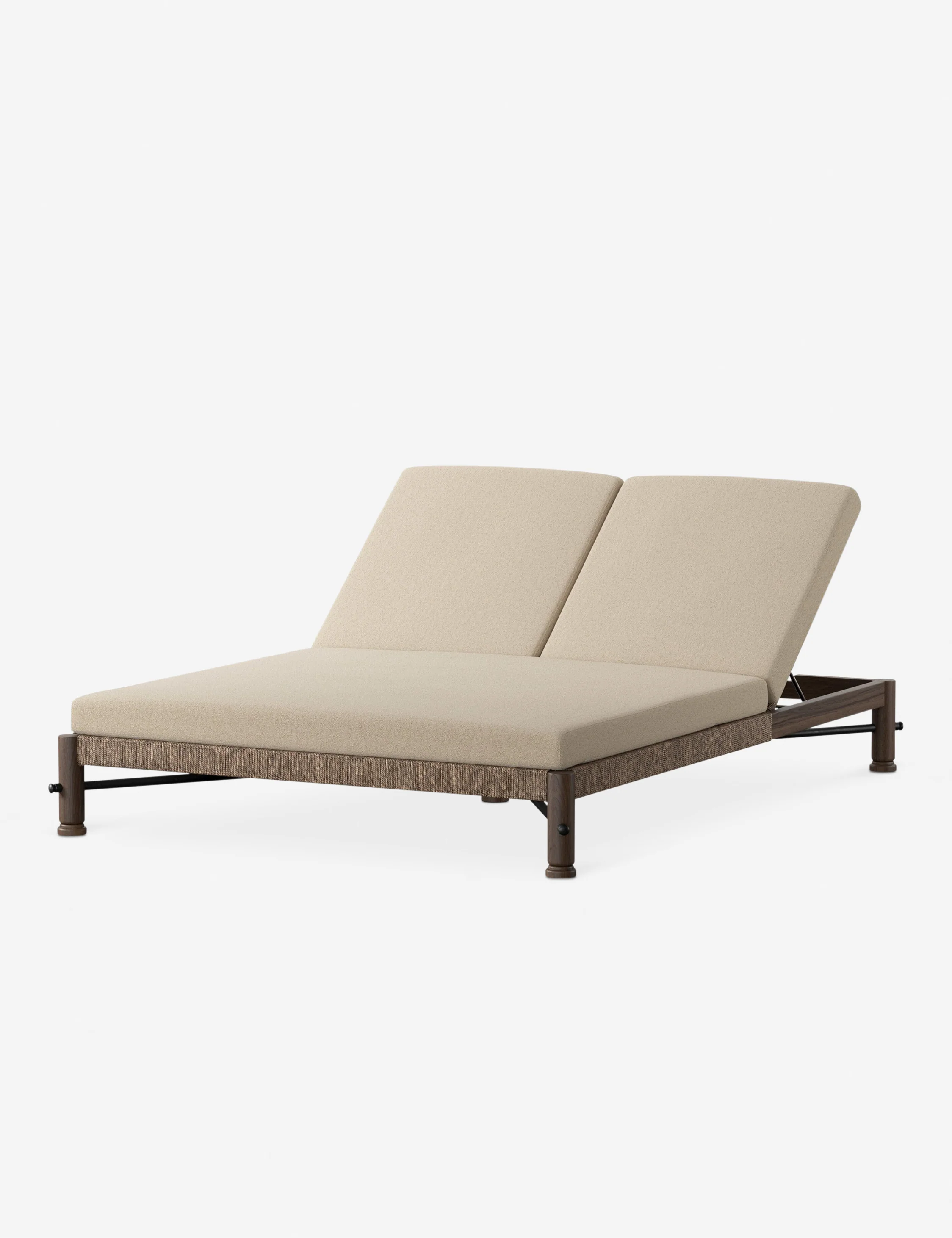 Finnegan Indoor / Outdoor Double Chaise by Amber Lewis x Four Hands - Image 2