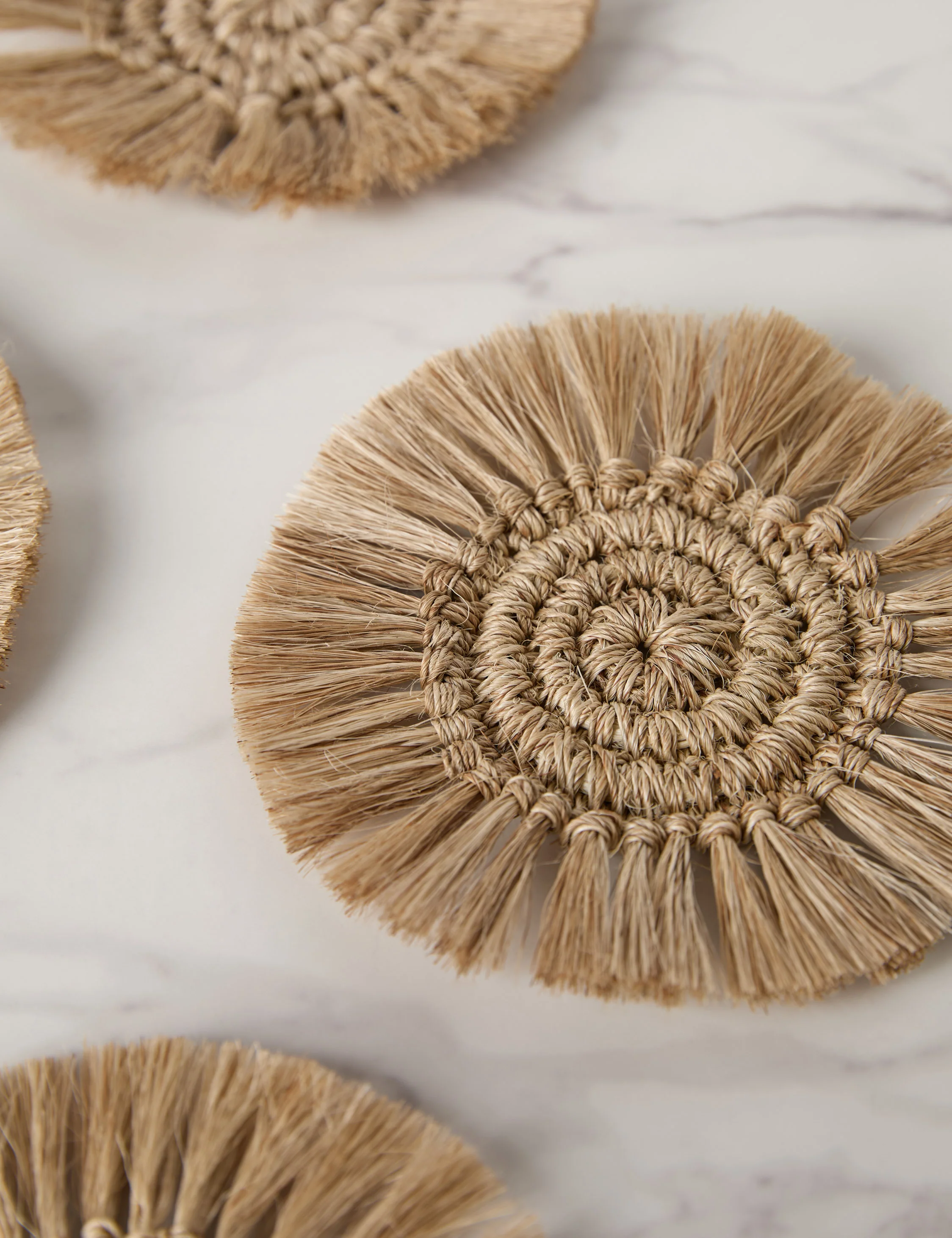 Fique Coasters (Set of 4) by Tallo de Olivo - Image 3