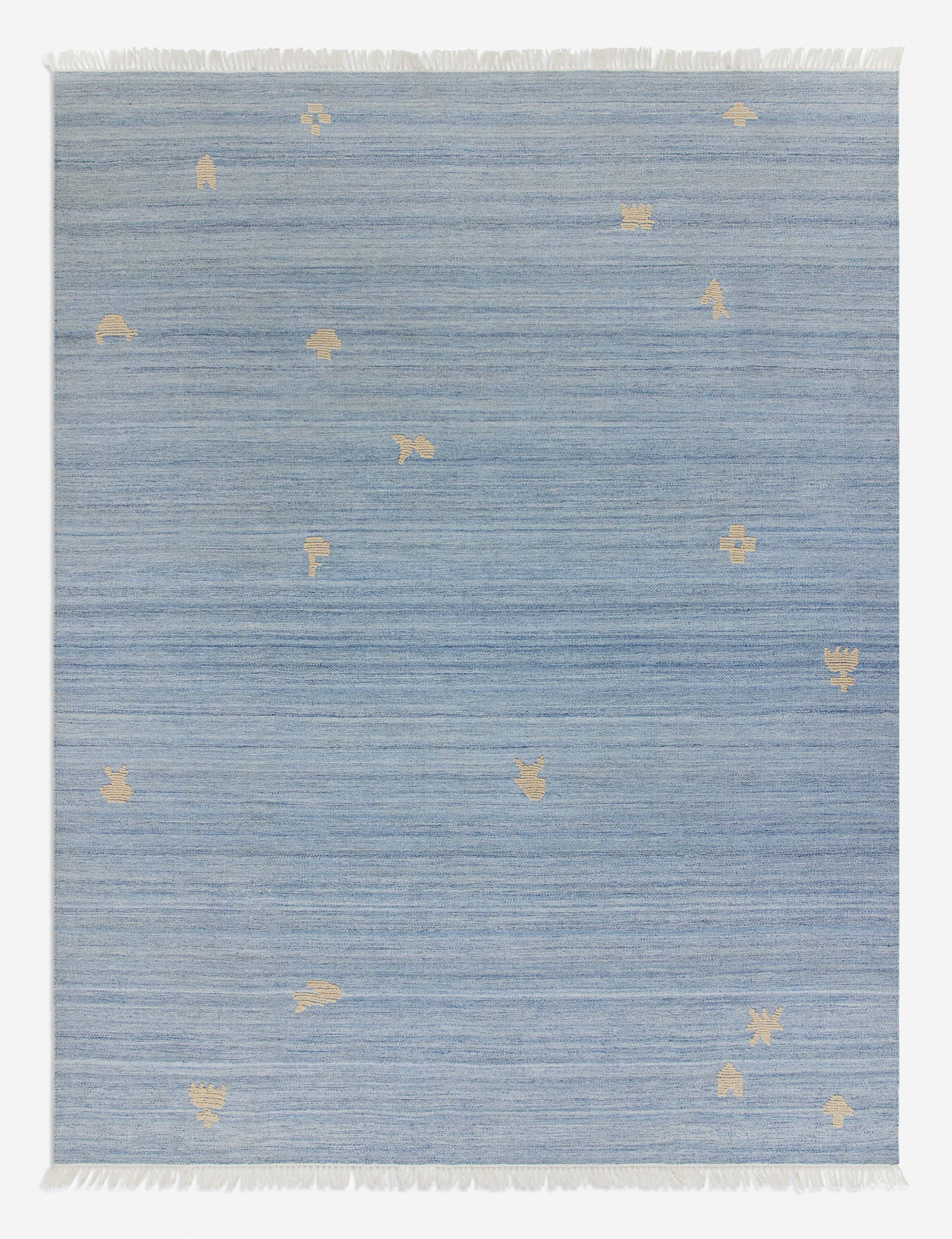 Forest Indoor / Outdoor Rug Swatch by Sarah Sherman Samuel,  12" x 12" - Image 4
