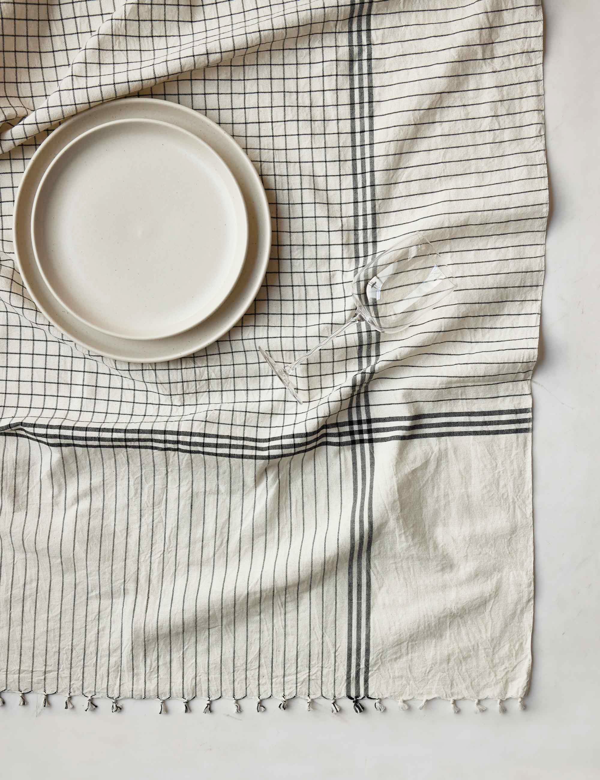 French Lattice Tablecloth by Heather Taylor Home - Image 3