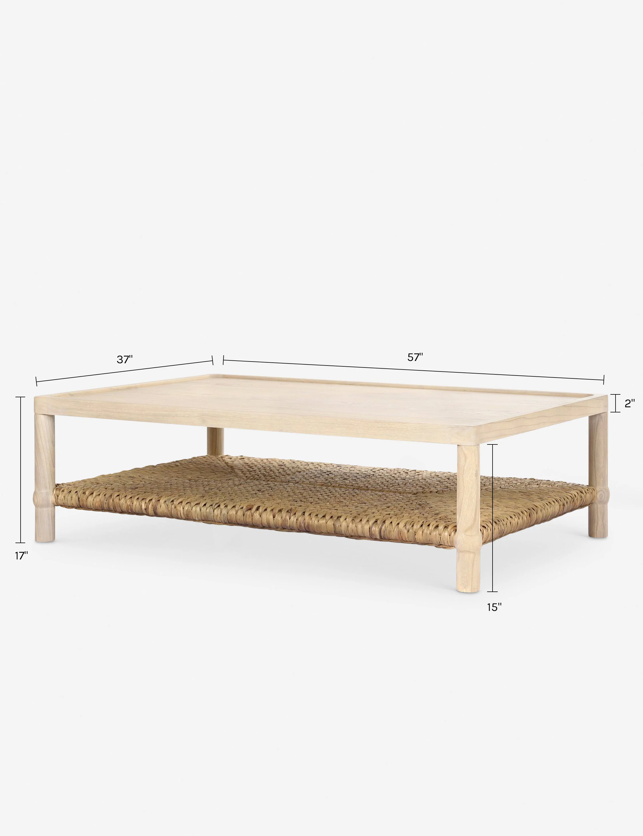 Gabriella Coffee Table by Amber Lewis x Four Hands - Image 12